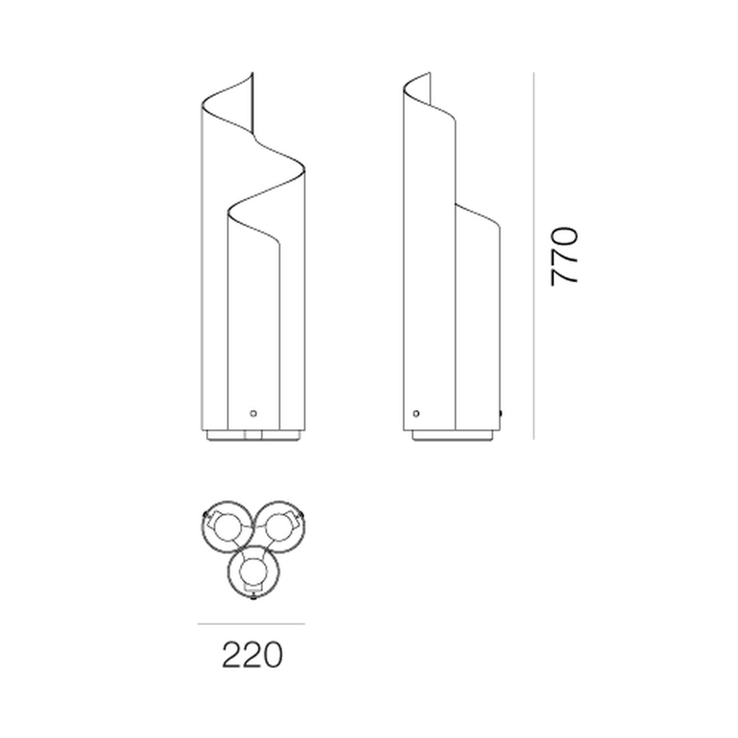 Mezzachimera Tischleuchte von Artemide