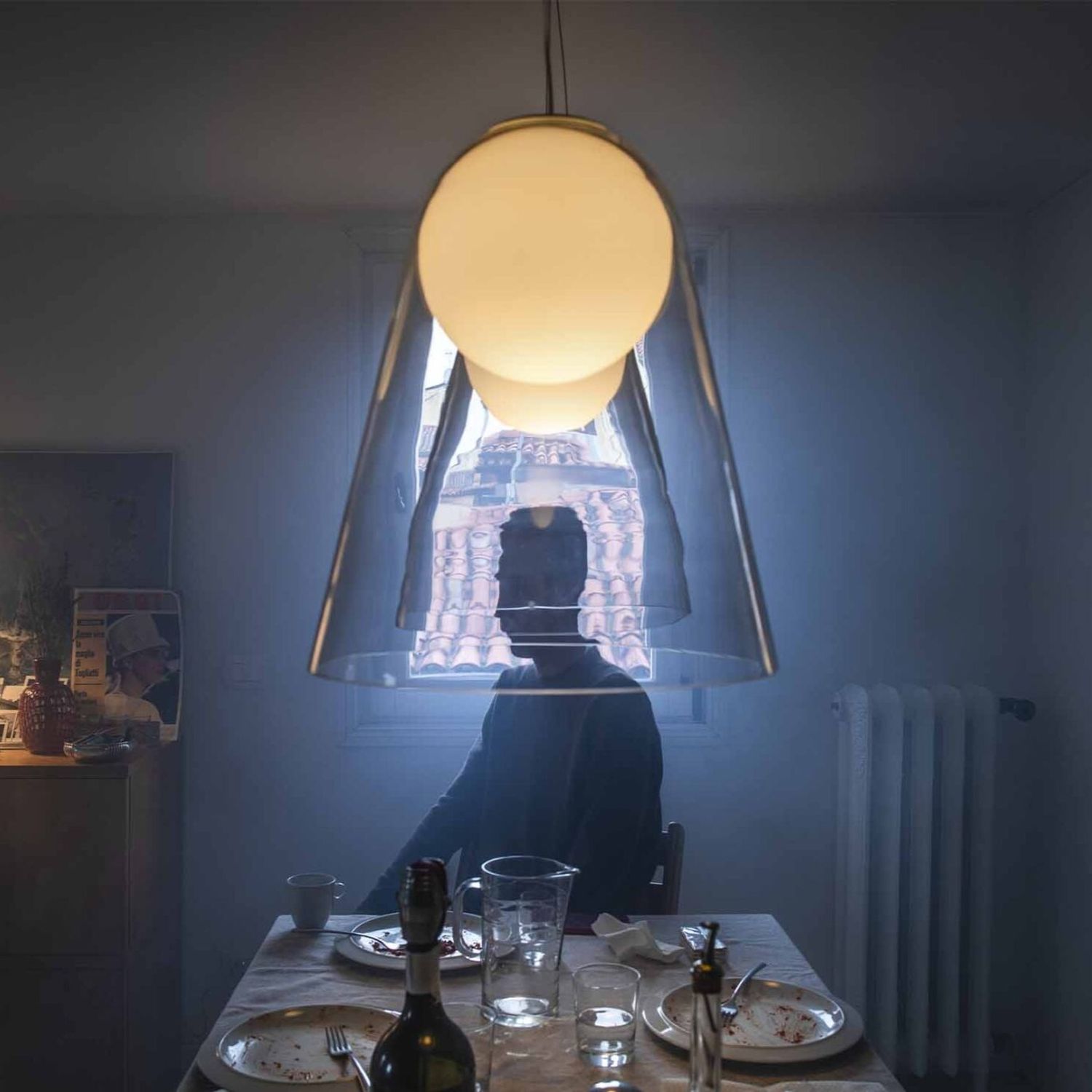 Satellight pendant lamp by Foscarini