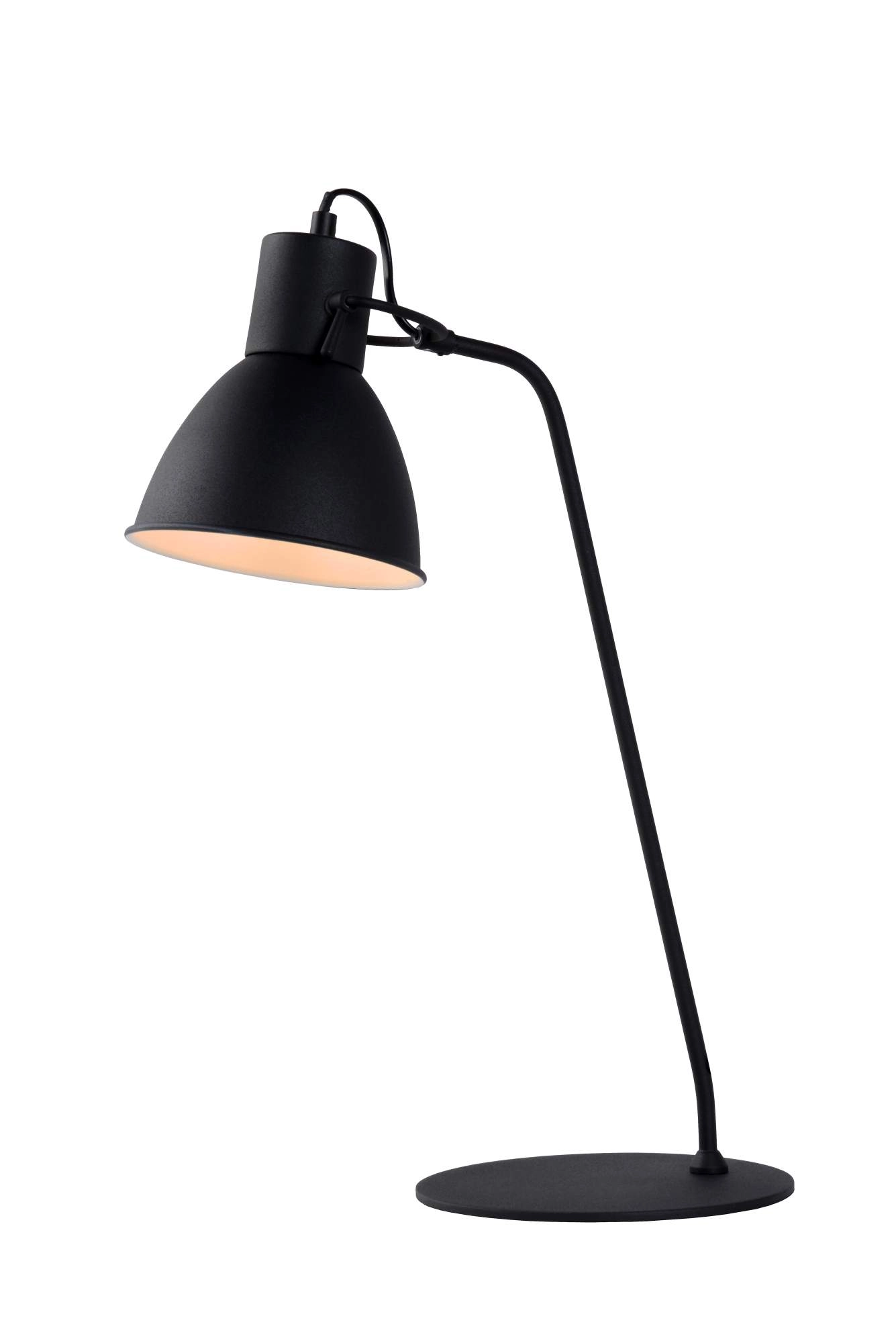 LU 03617/01/30 Lucide SHADI - Desk lamp - Ø 20 cm - 1xE14 - Black