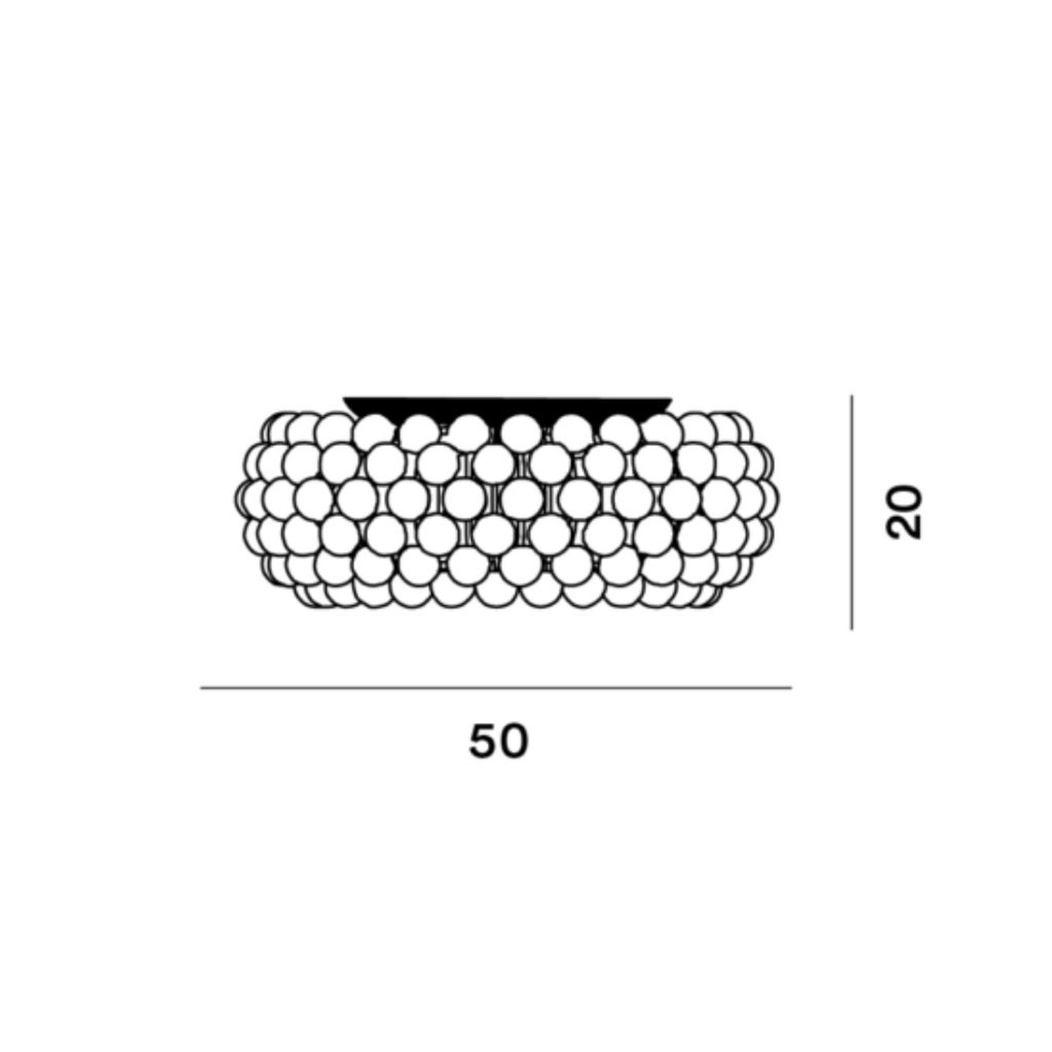 Caboche media Deckenleuchte von Foscarini
