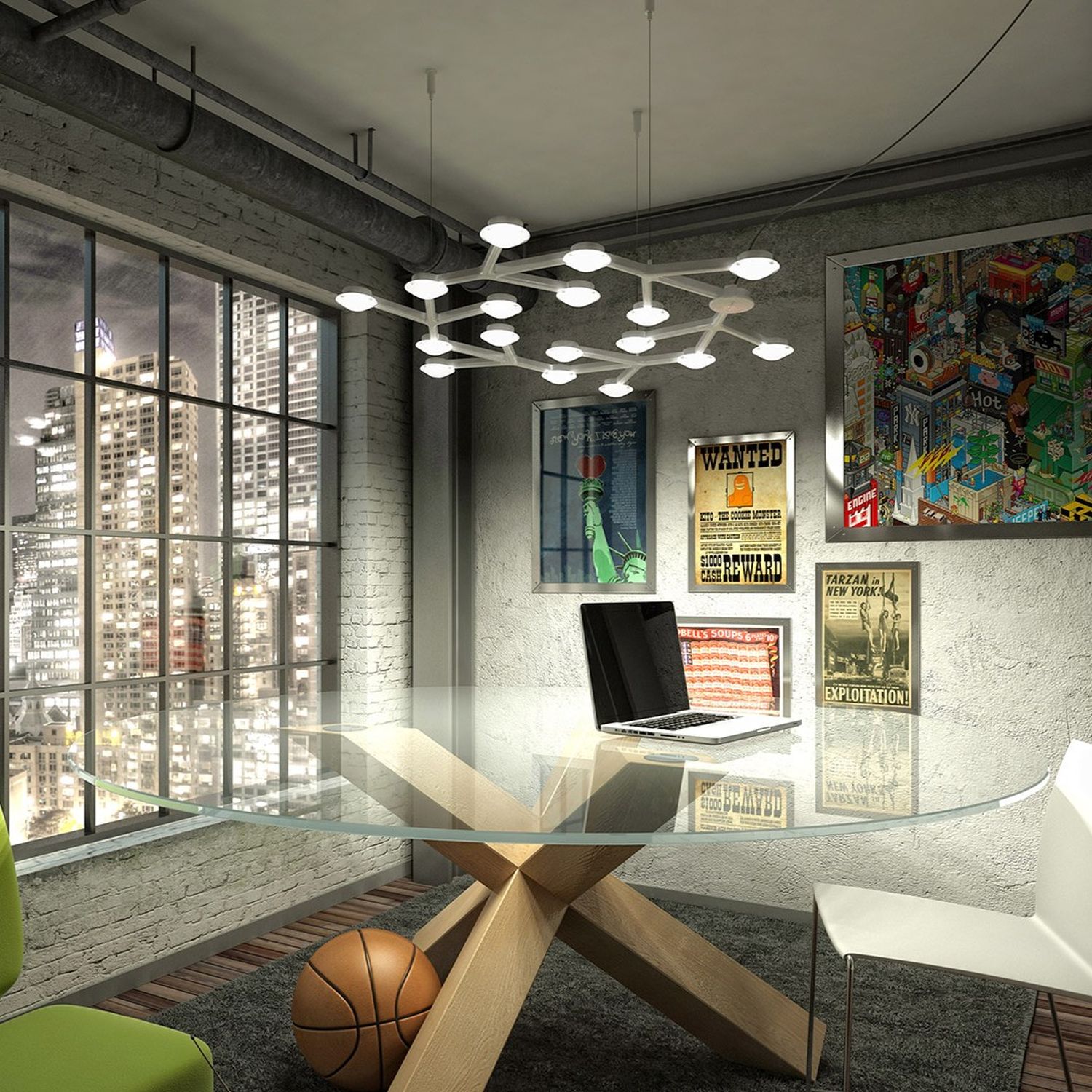 Hängeleuchte LED NET CIRCLE SUSPENSION von Artemide
