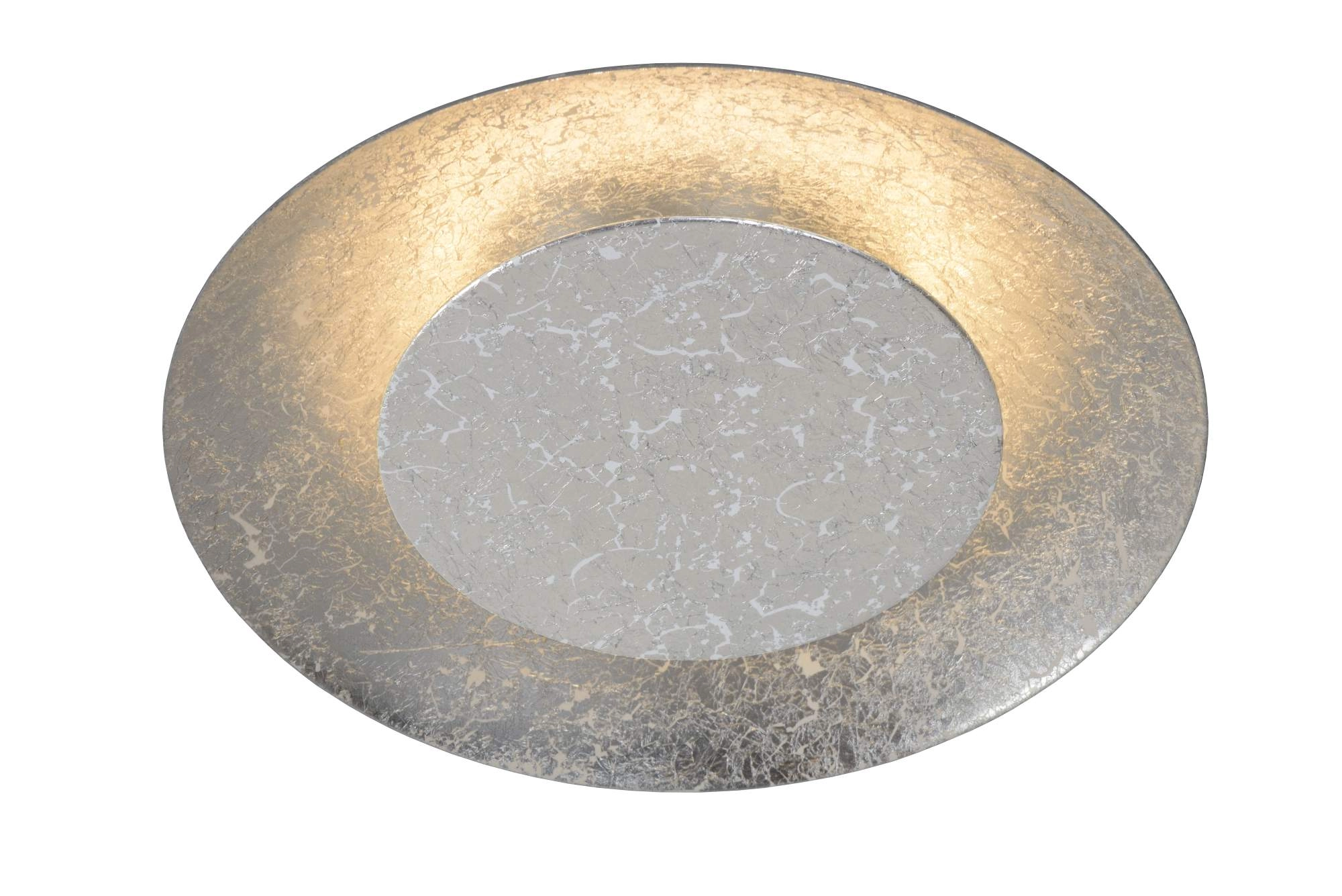LU 79177/06/14 Lucide FOSKAL - Flush ceiling light - Ø 21,5 cm - LED - 1x6W 2700K - Silver