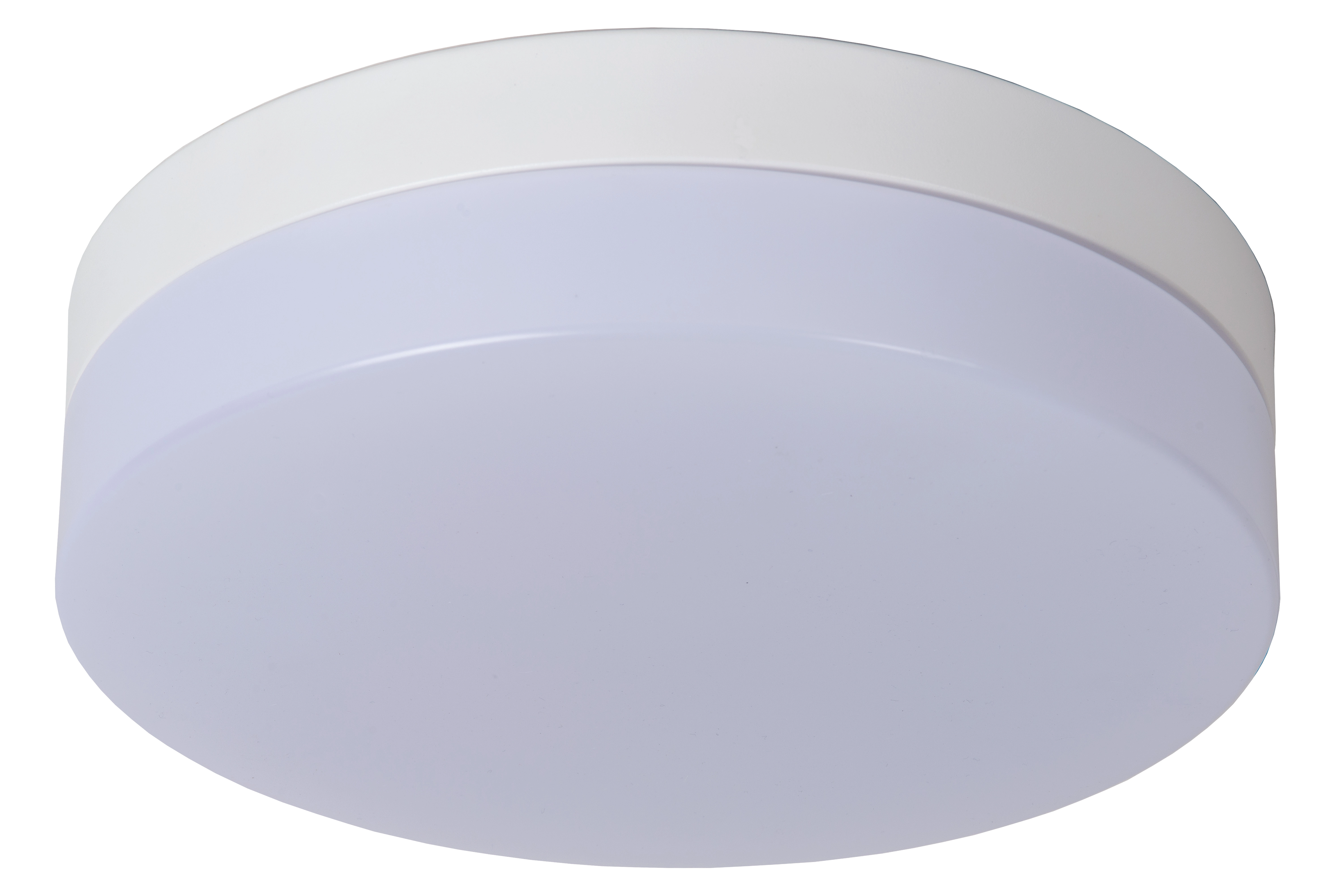 LU 79111/24/31 Lucide BISKIT - Flush ceiling light Bathroom - Ø 23 cm - LED - 1x12W 2700K - IP44 - White