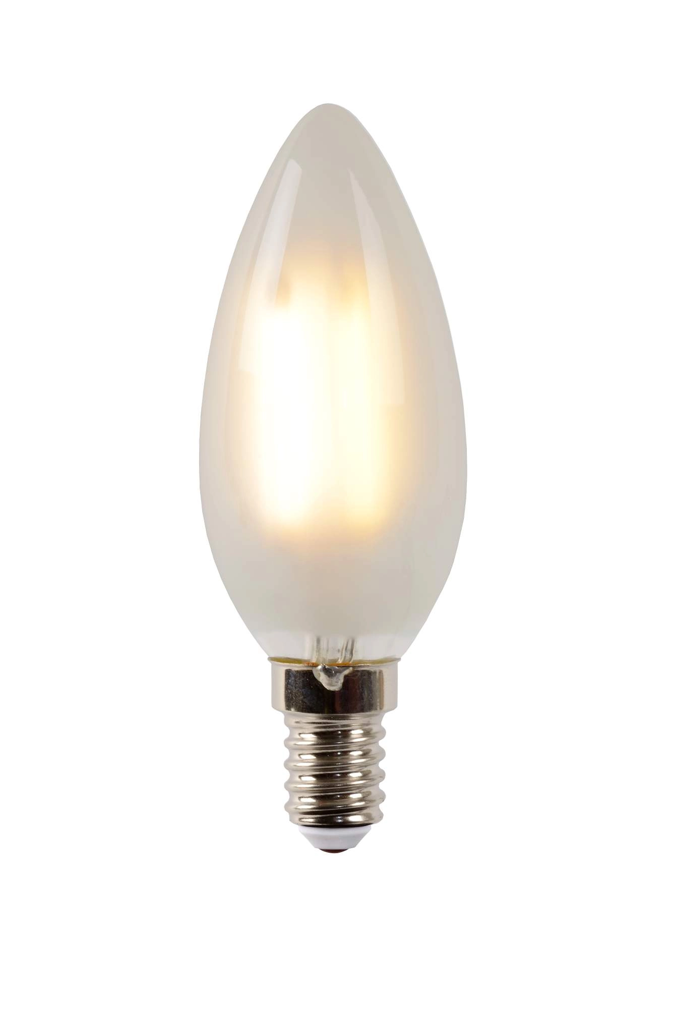 LU 49023/04/67 Lucide C35 - Filament bulb - Ø 3,5 cm - LED Dim. - E14 - 1x4W 2700K - frosted
