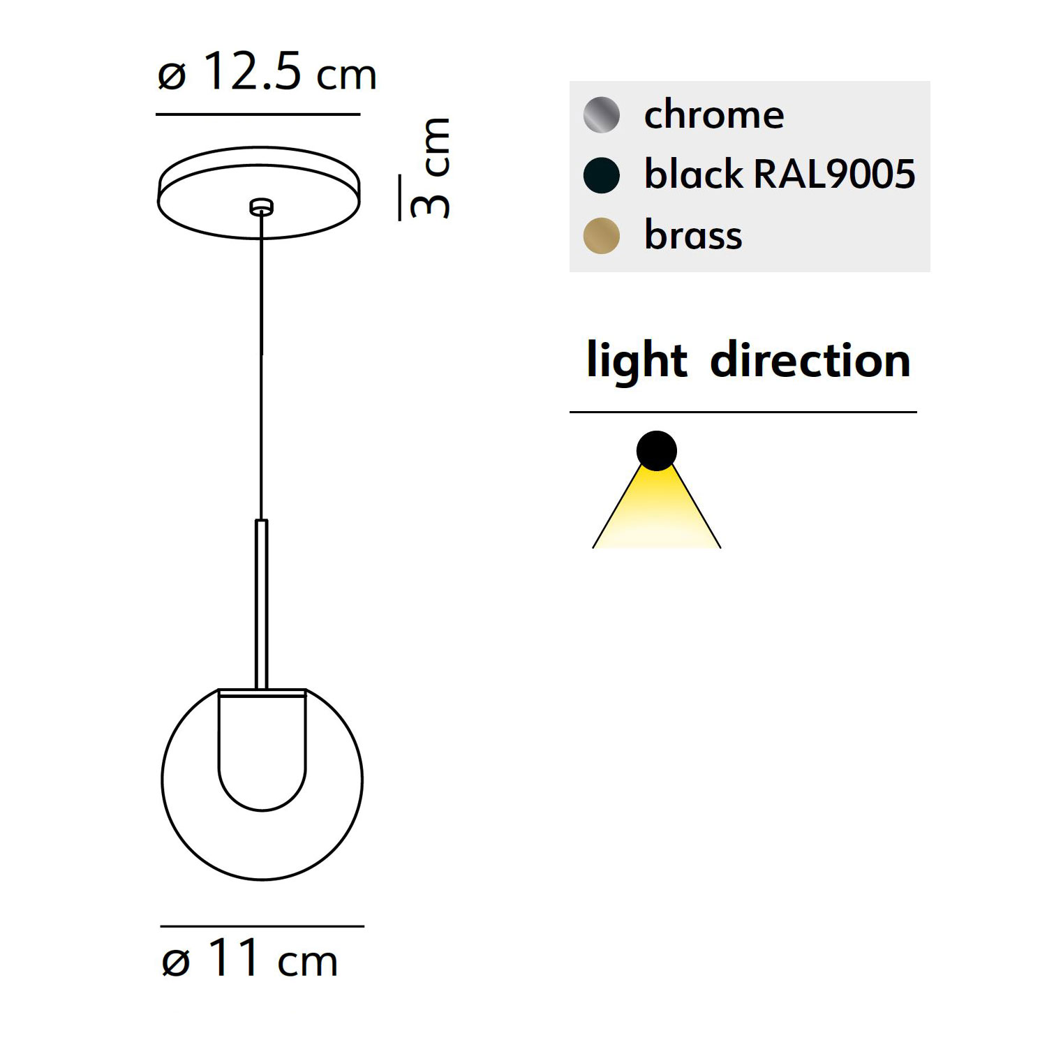 DEW LED Pendellampe aus Glas von Kundalini