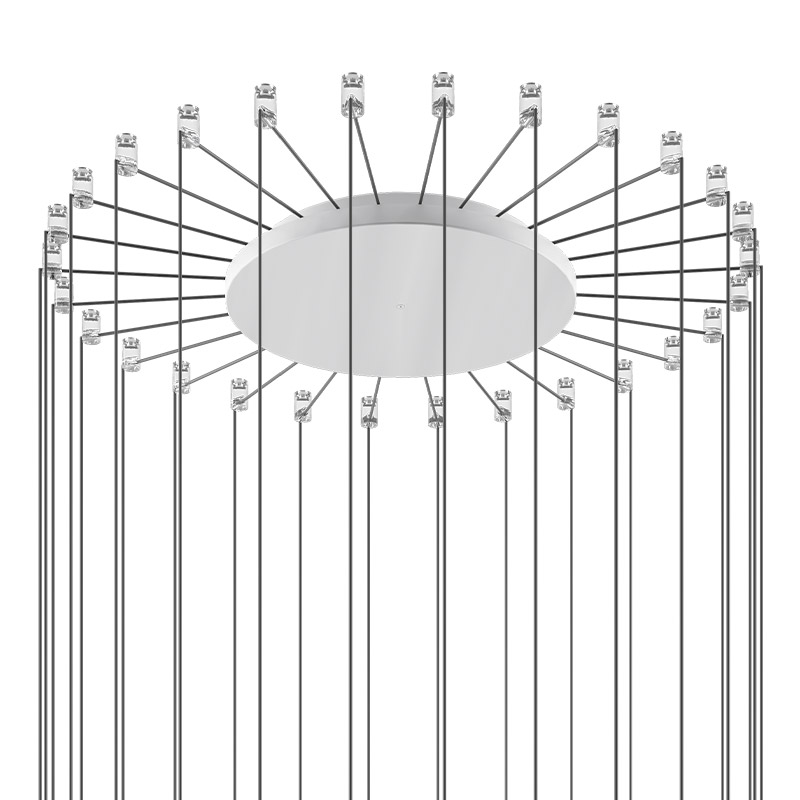 13-28 Lights Radial Deckenrosette von Lodes