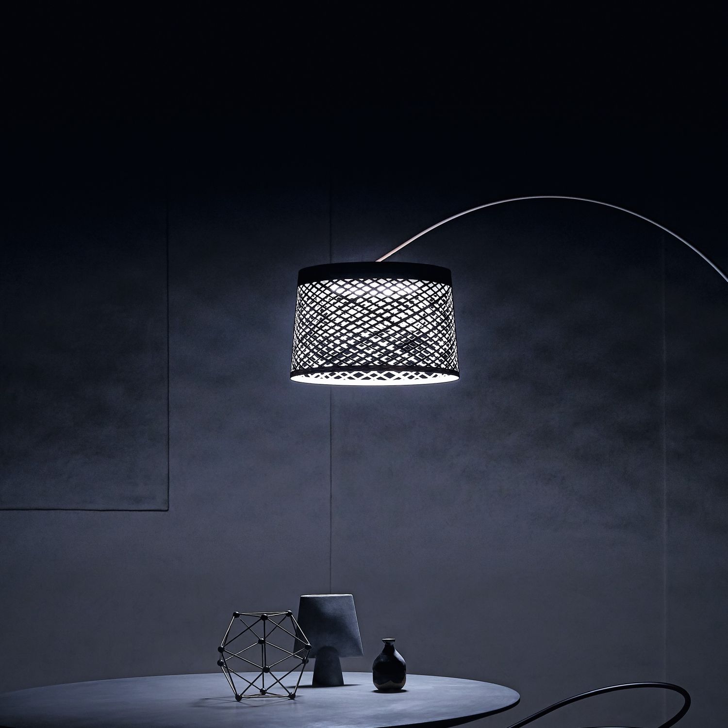 Twiggy Grid outdoor Bogenleuchte von Foscarini