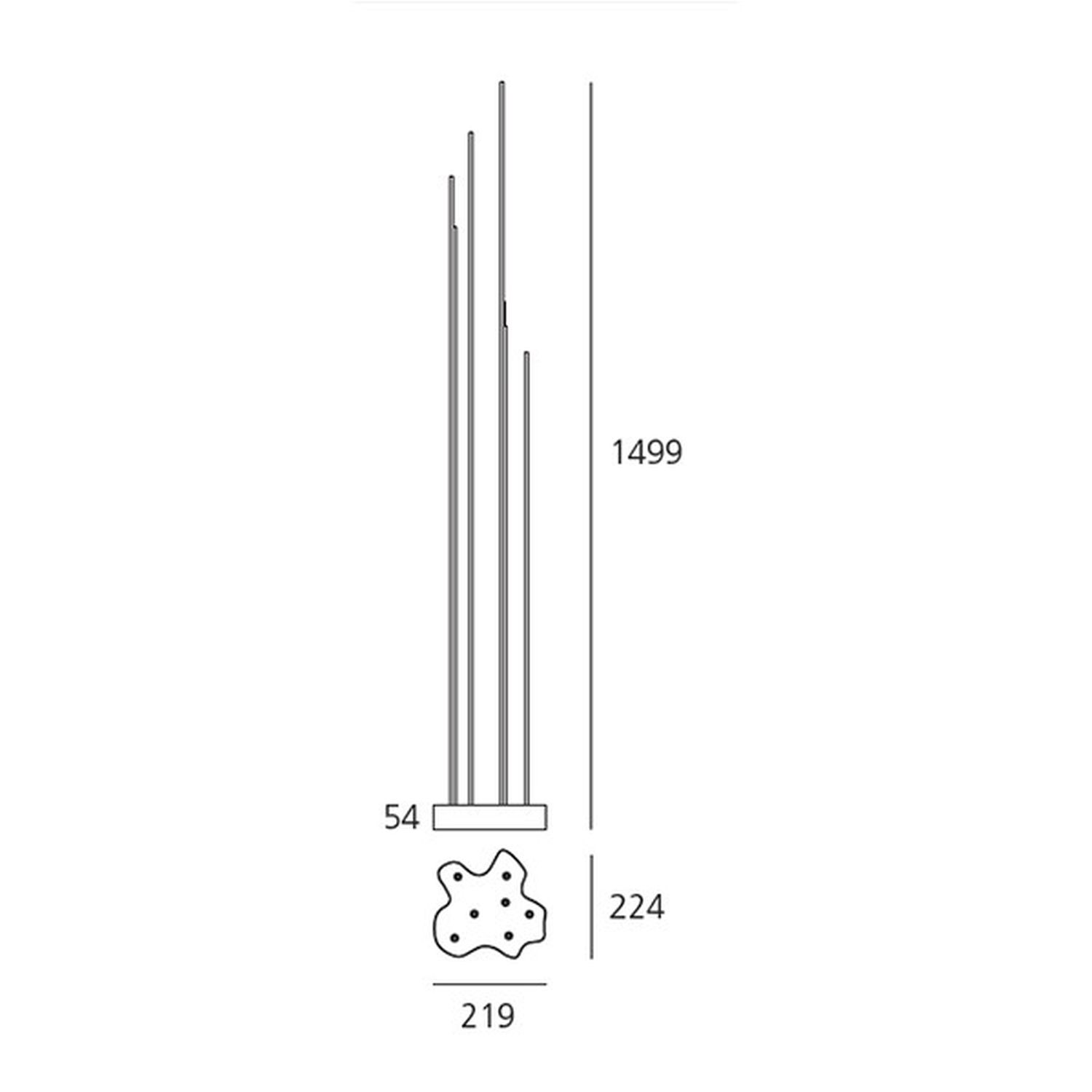 LED Außenleuchte REEDS IP 67 von Artemide