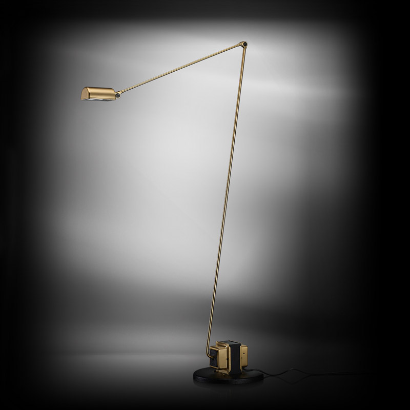 Floor lamp Daphine Terra Dimmer, Lumina