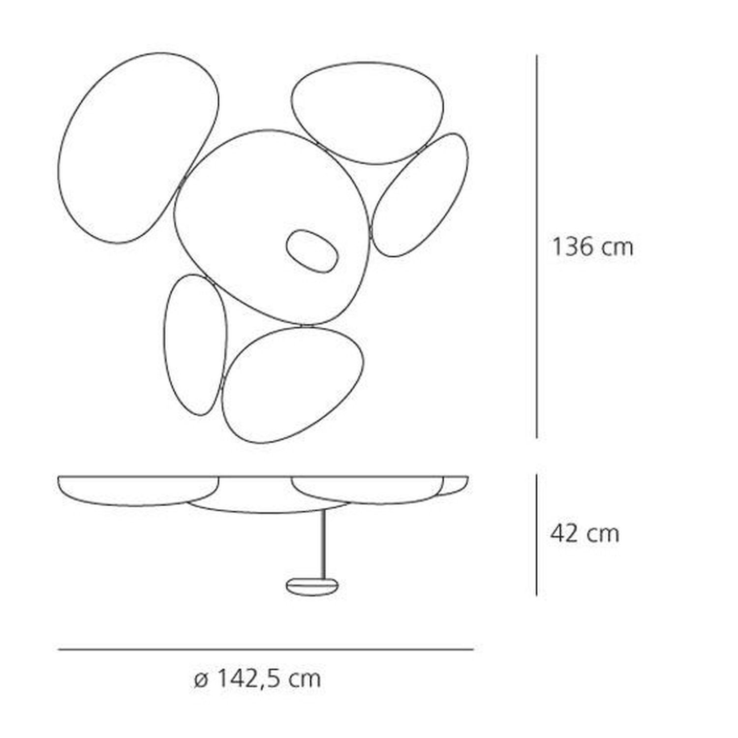 Skydro LED Deckenleuchte von Artemide