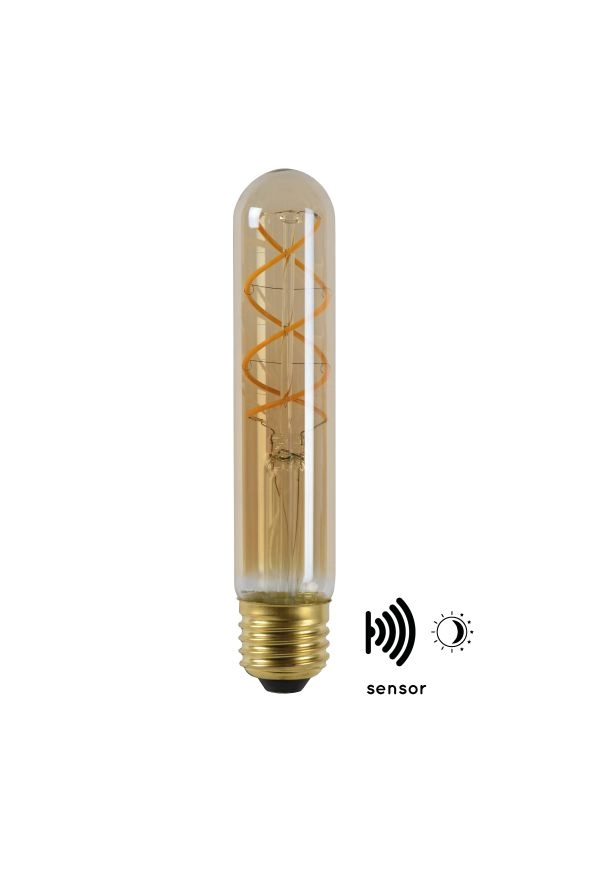 LU 49035/04/62 Lucide T32 TWILIGHT SENSOR - Filament bulb Outdoor - Ø 3 cm - LED - E27 - 1x4W 2200K 