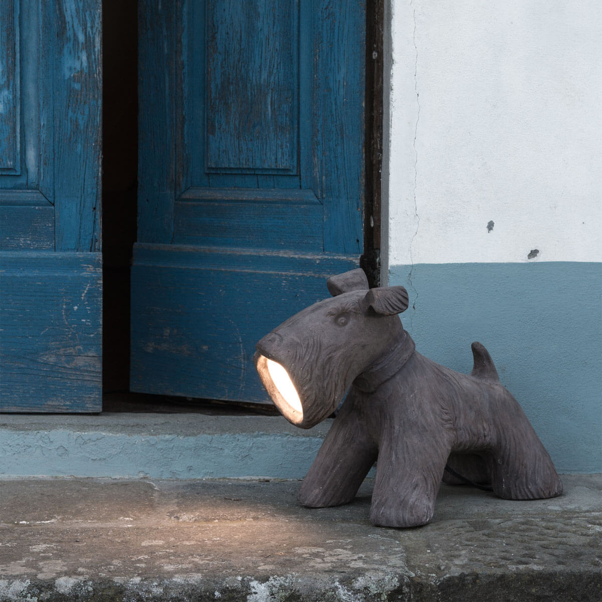 Outdoor Terracotta Hund JULES von Toscot