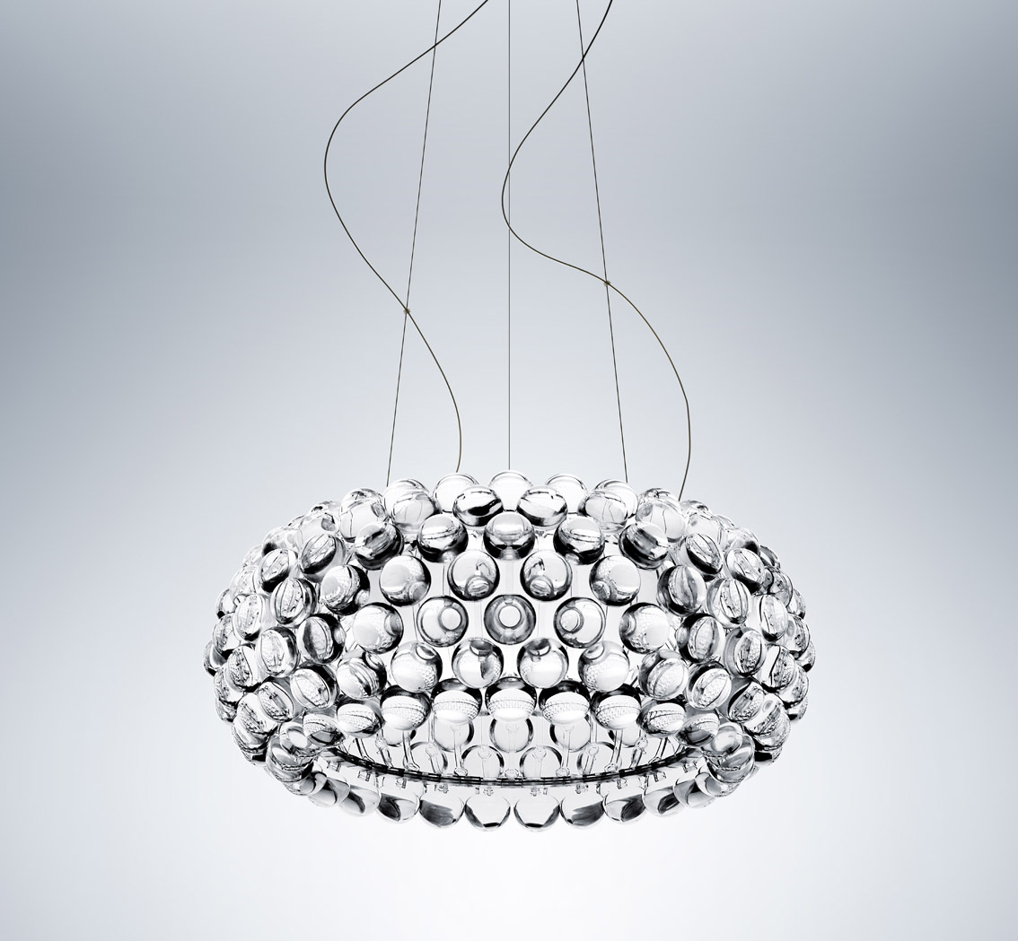 Caboche media LED sospension lamp by Foscarini