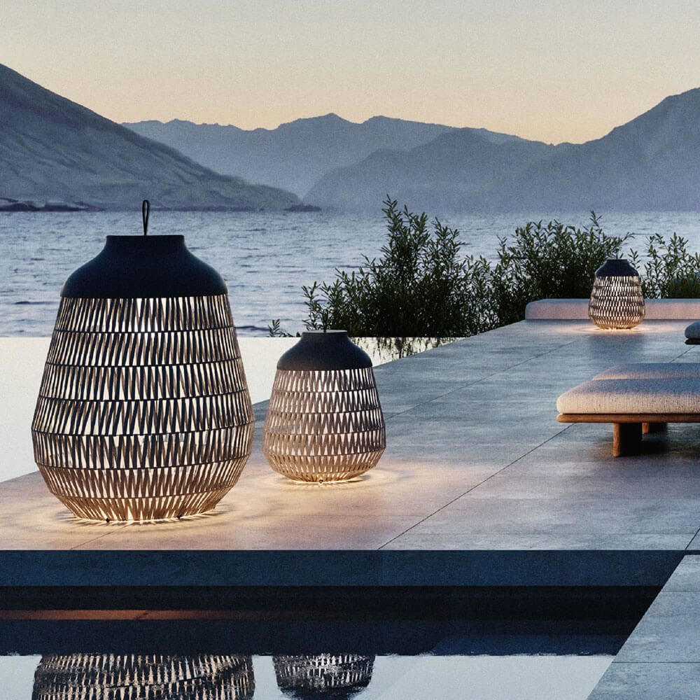 Stitch Medium Bodenlaterne von Lodes