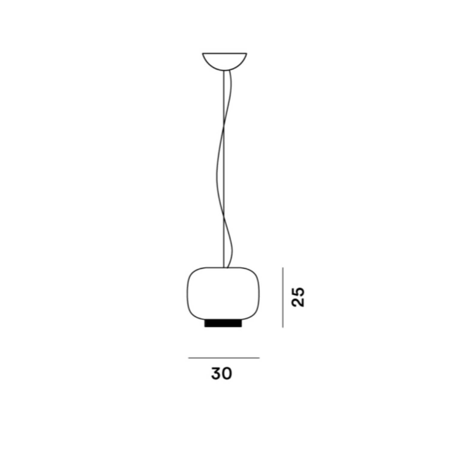 Chouchin reverse 3 Hängeleuchte von Foscarini