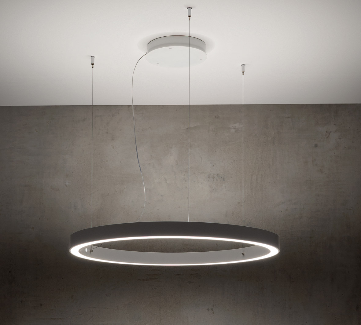 Ringförmige LED Hängelampe RING von Itama by Light4