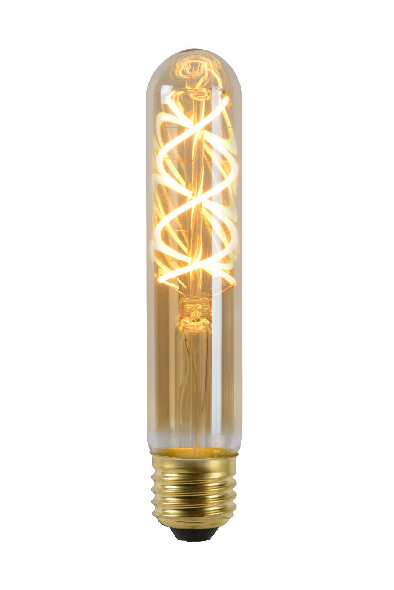 LU 49035/05/62 Lucide T32 - Filament bulb - Ø 3 cm - LED Dim. - E27 - 1x4,9W 2200K - Amber
