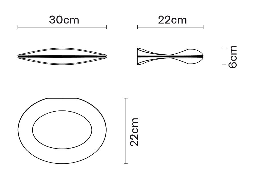 F17 Enck halogen, Wandleuchte von Fabbian