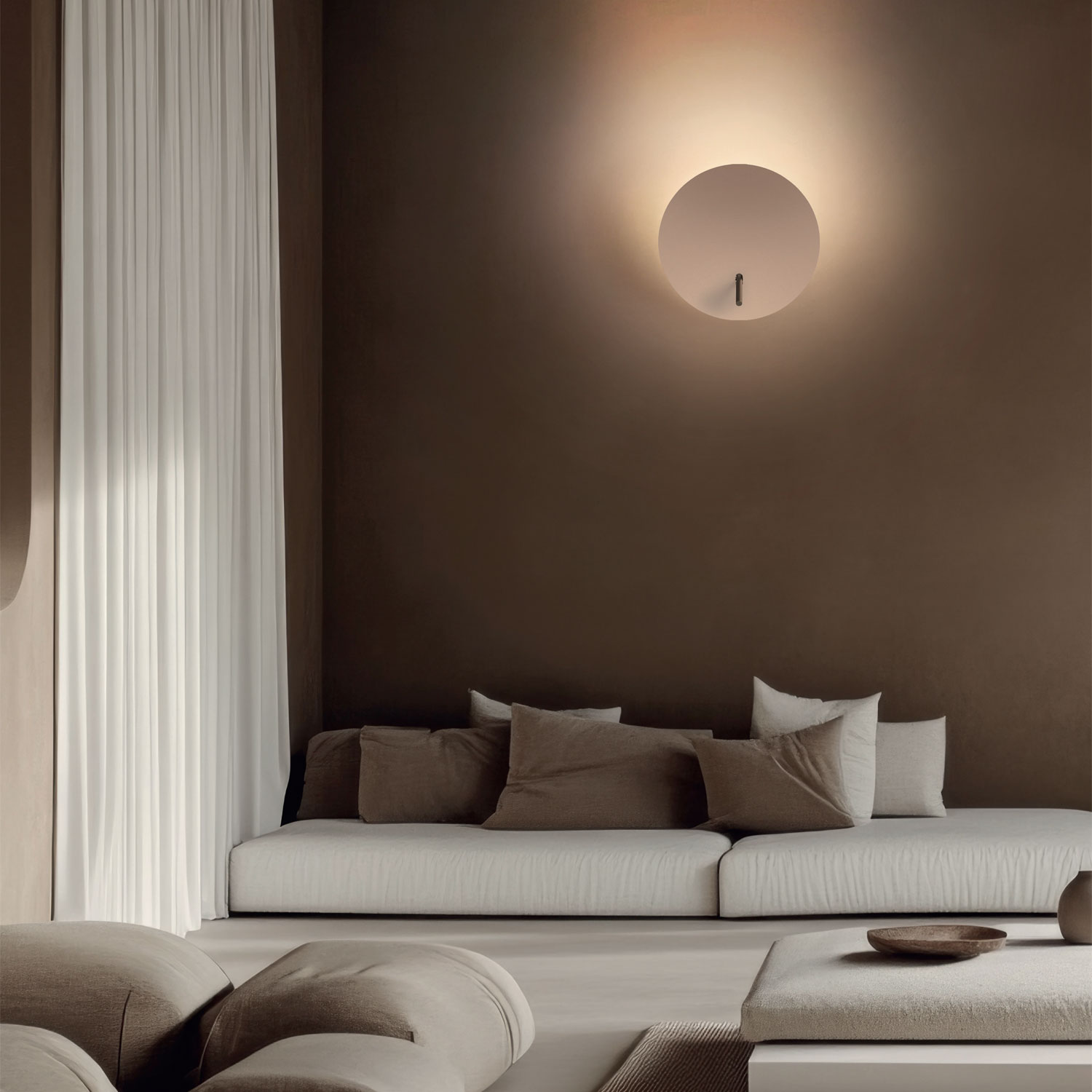 Luà lampada a parete LED di Icone
