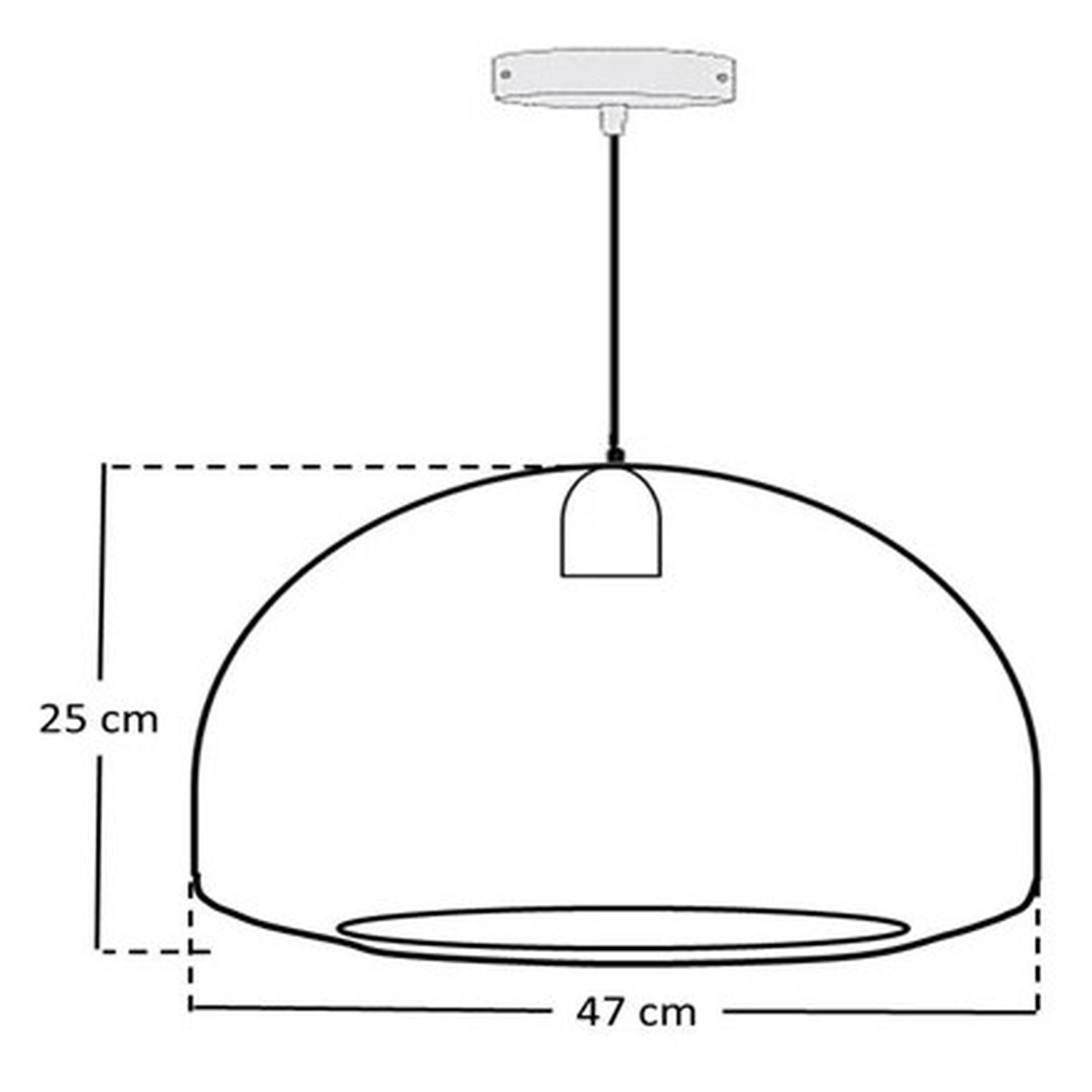 LU 10450/47/43 Lucide MADUKA - Pendant light - 1xE27 - Brown