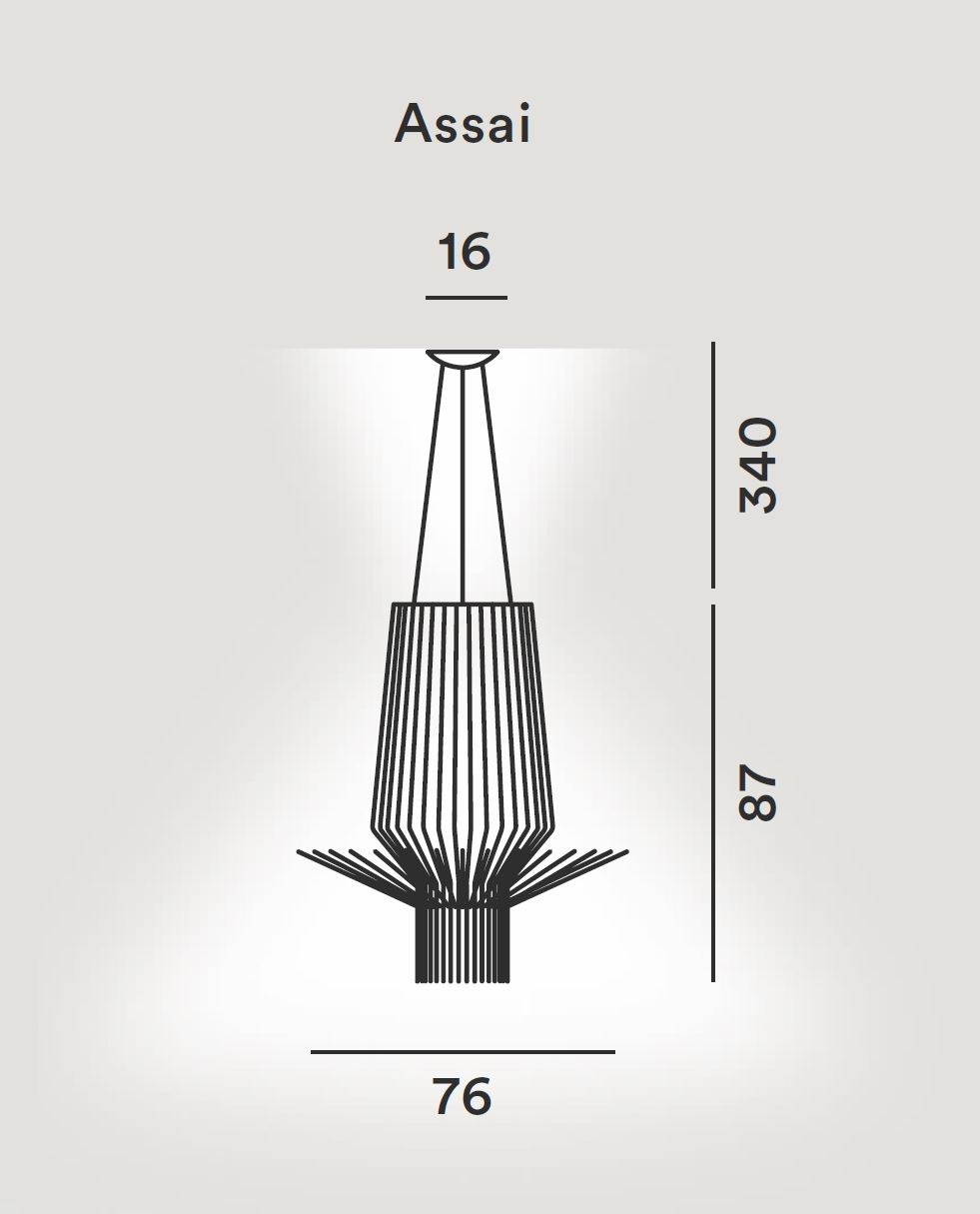 Designerleuchte Hängelampe Allegretto Assai Foscarini