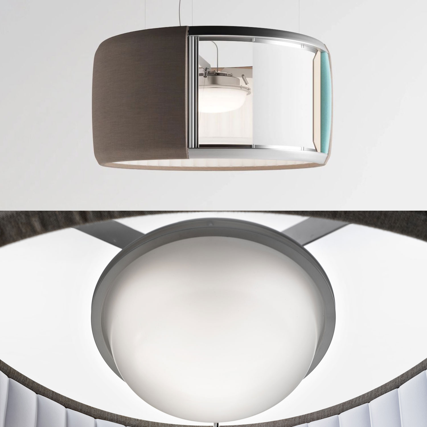 Silenzio D79/120 Hängeleuchte von Luceplan