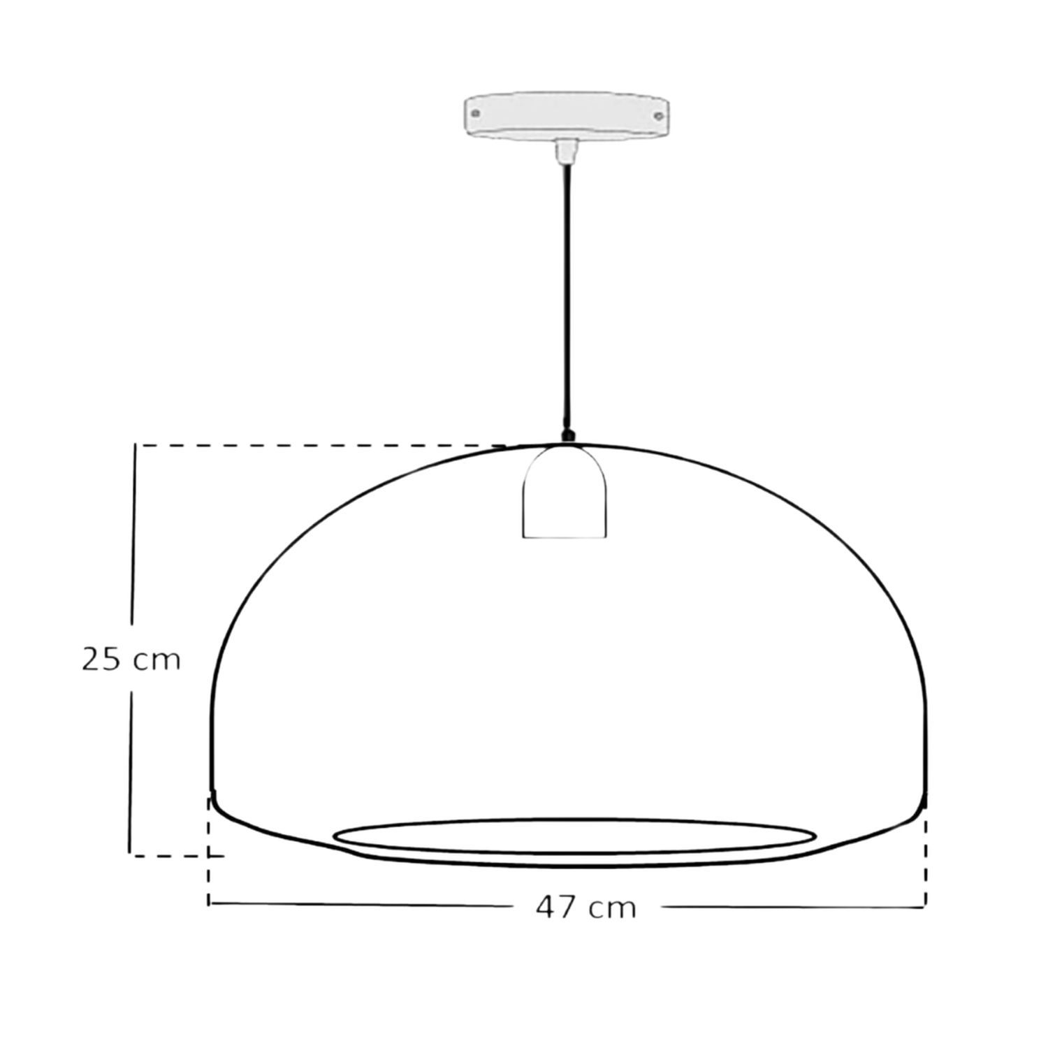 LU 10450/47/30 Lucide MADUKA - Pendant light - 1xE27 - Black
