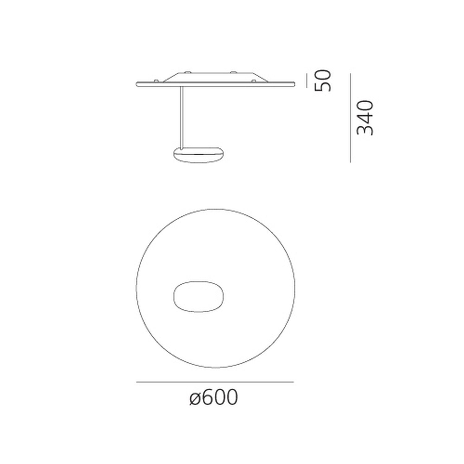 Wand- und Deckenlampe DROPLET MINI von Artemide