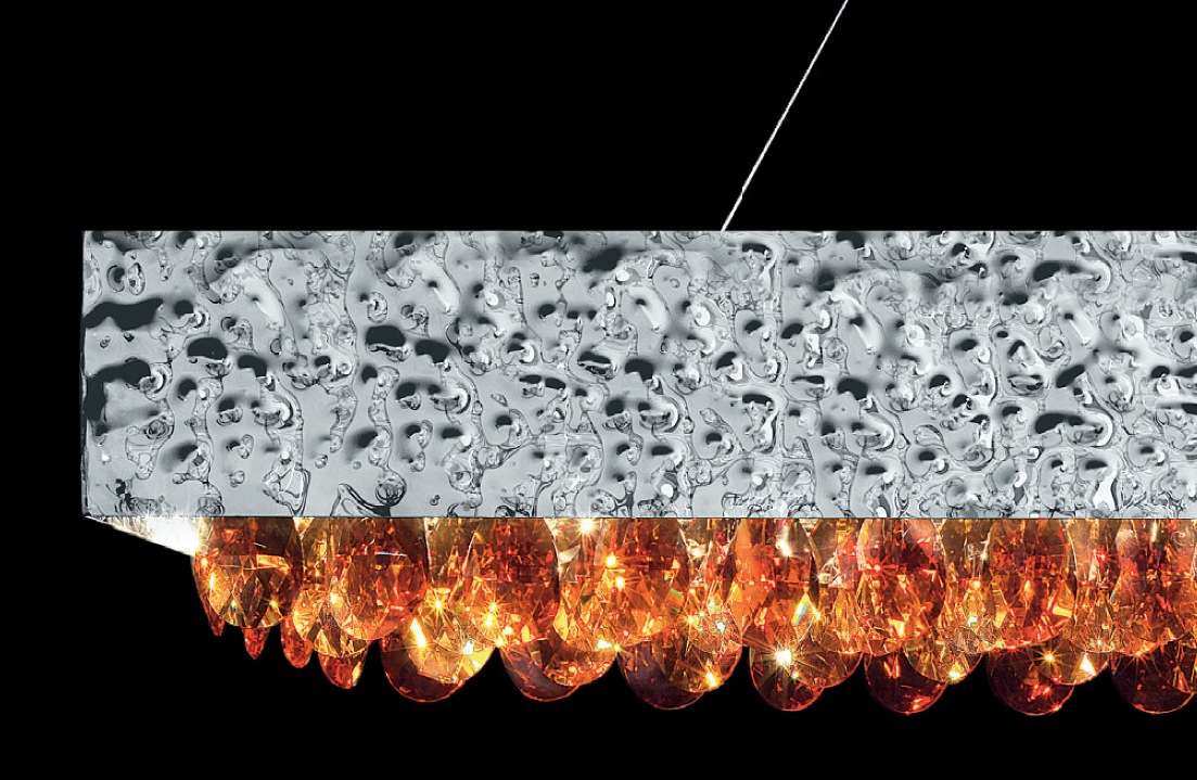 Magma 0451/200, gigantischer Kristalllüster von Lamp