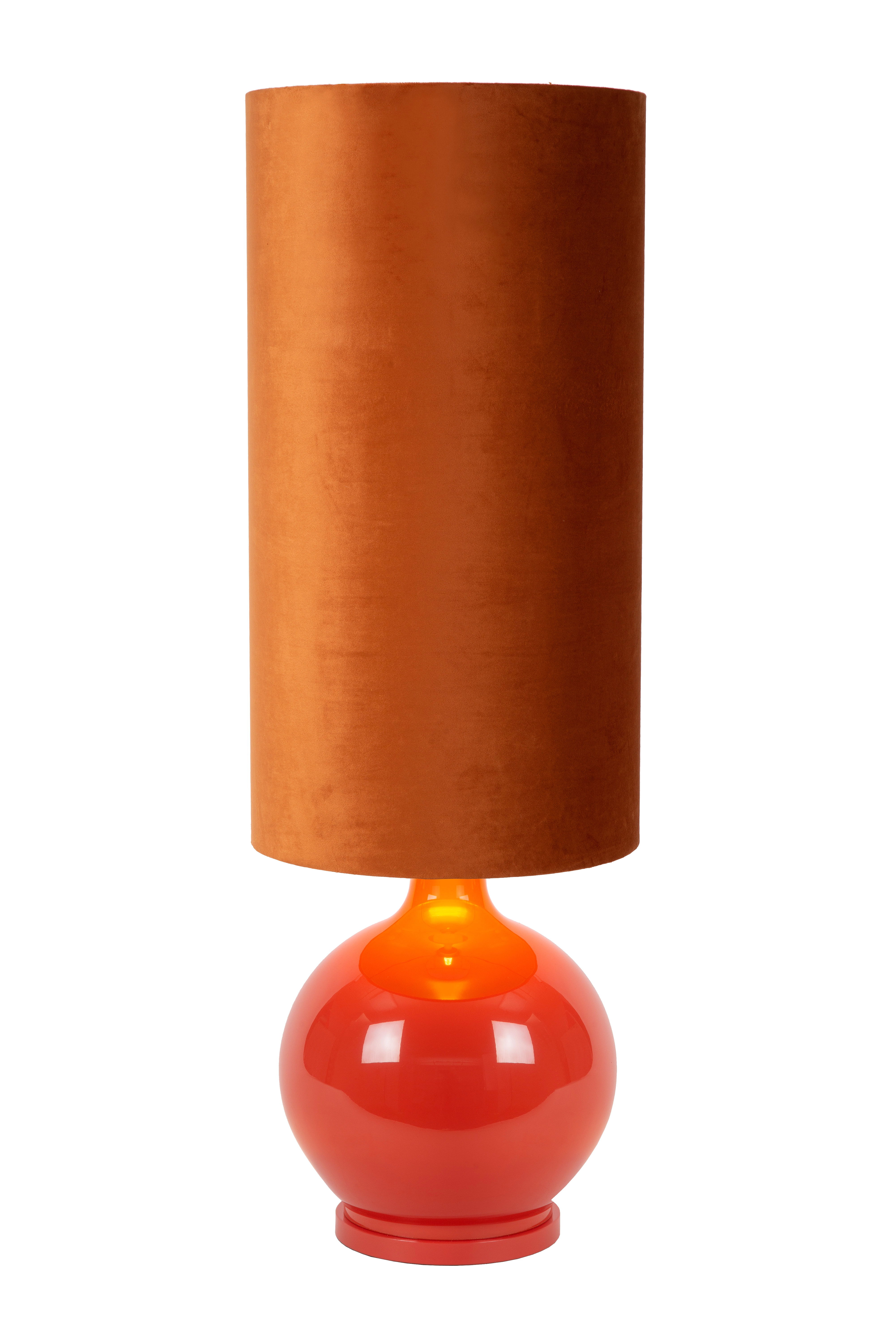 LU 10719/81/53 Lucide ESTERAD - Floor lamp - Ø 34 cm - 1xE27 - Orange