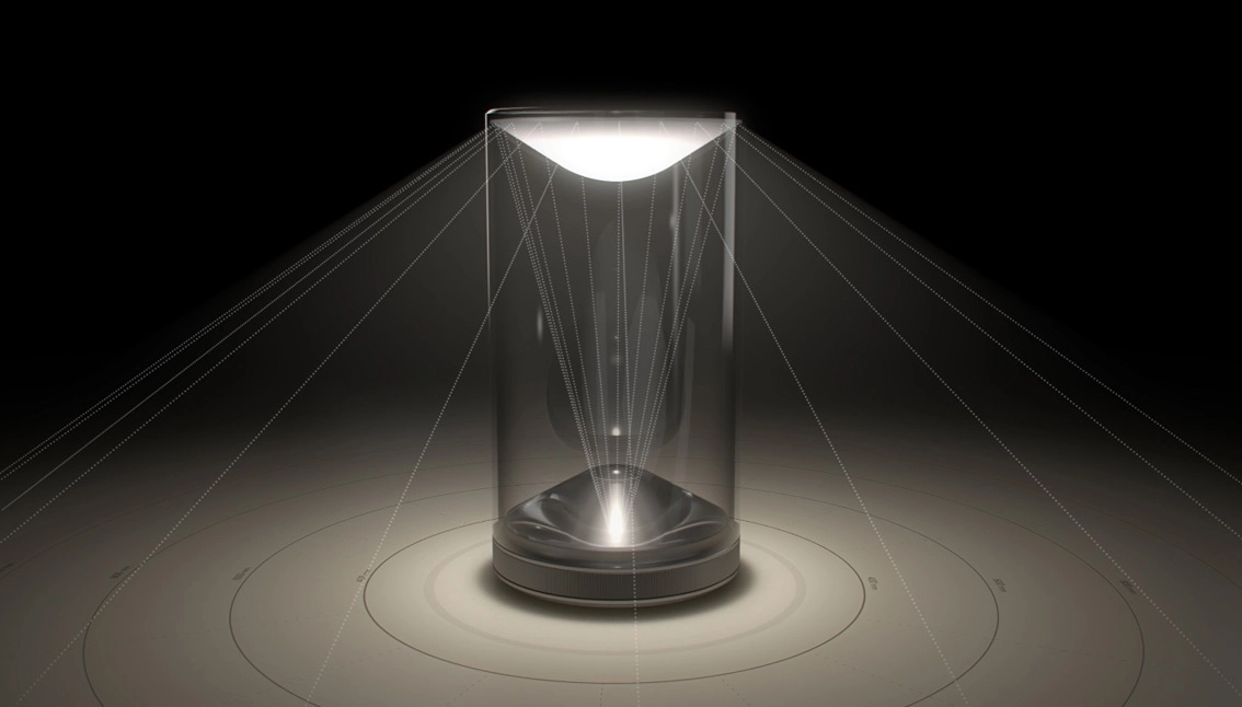 Eve LED-Touch Tischlampe von Lumina