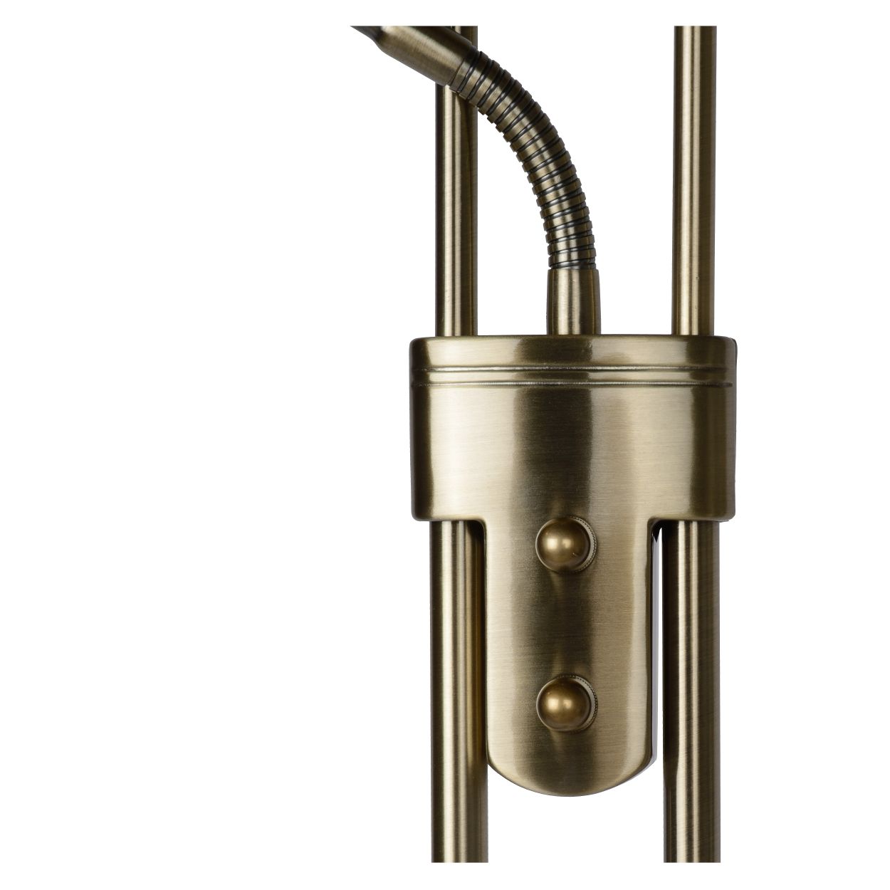 LU 19792/24/03 Lucide CHAMPION-LED - Floor reading lamp - LED Dim. - 3000K - Bronze