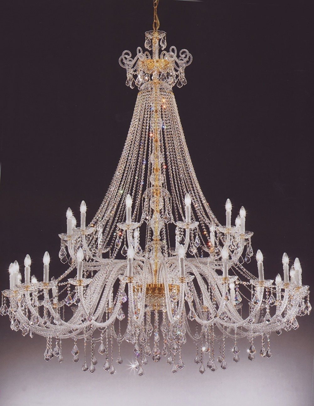 Kristallluster Florence 24+12L von Venice Lighting Design