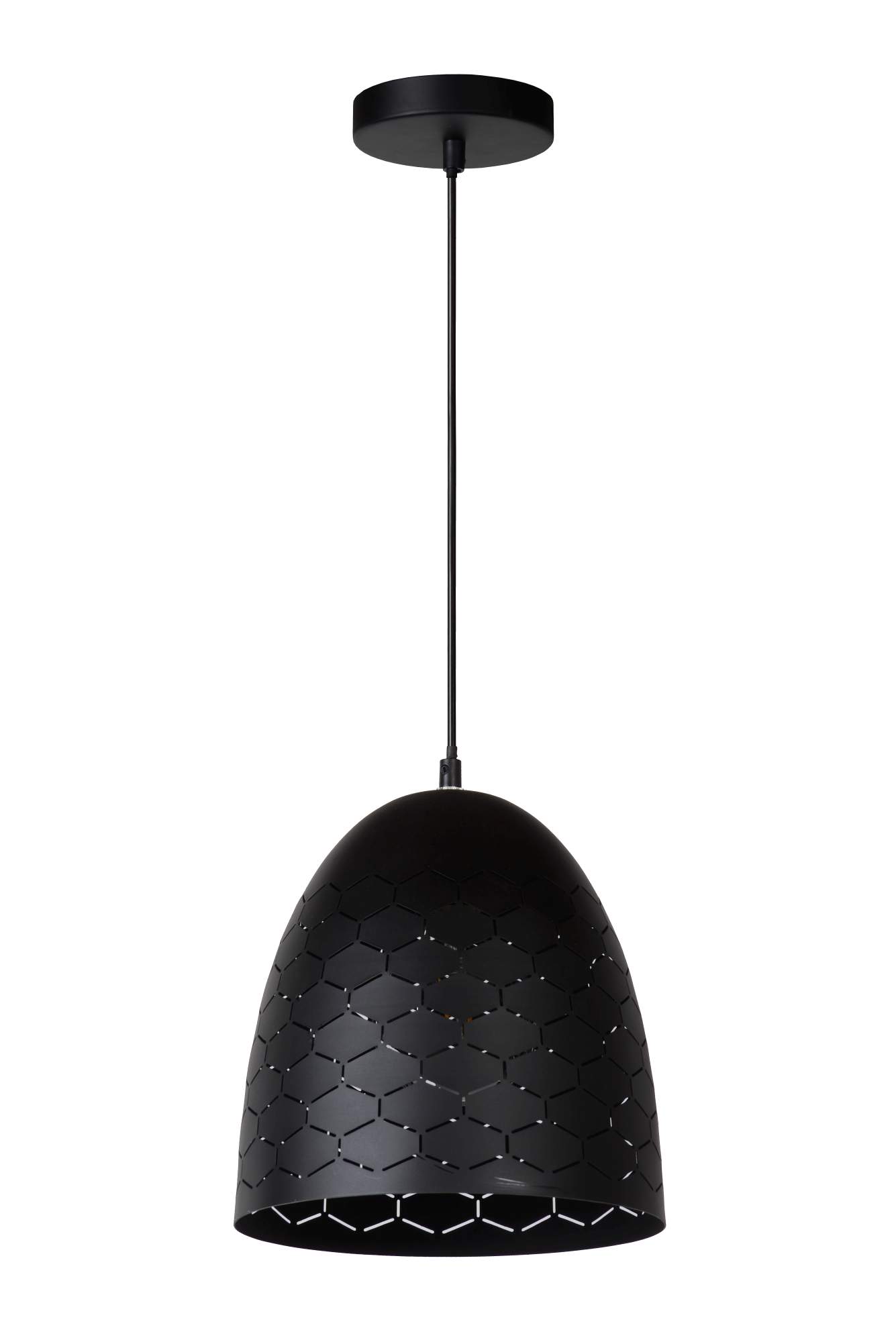 LU 43408/24/30 Lucide GALLA - Pendant light - Ø 25 cm - 1xE27 - Black