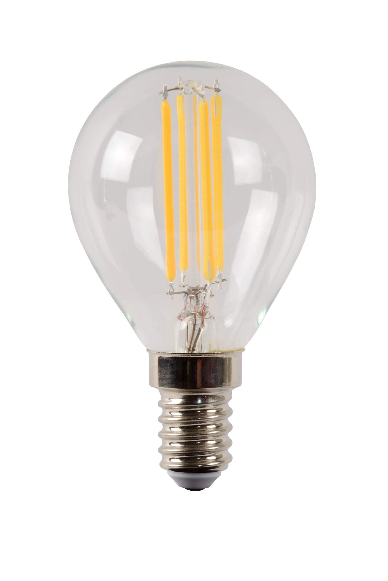 LU 49022/04/60 Lucide P45 - Filament bulb - Ø 4,5 cm - LED Dim. - E14 - 1x4W 2700K - Transparant