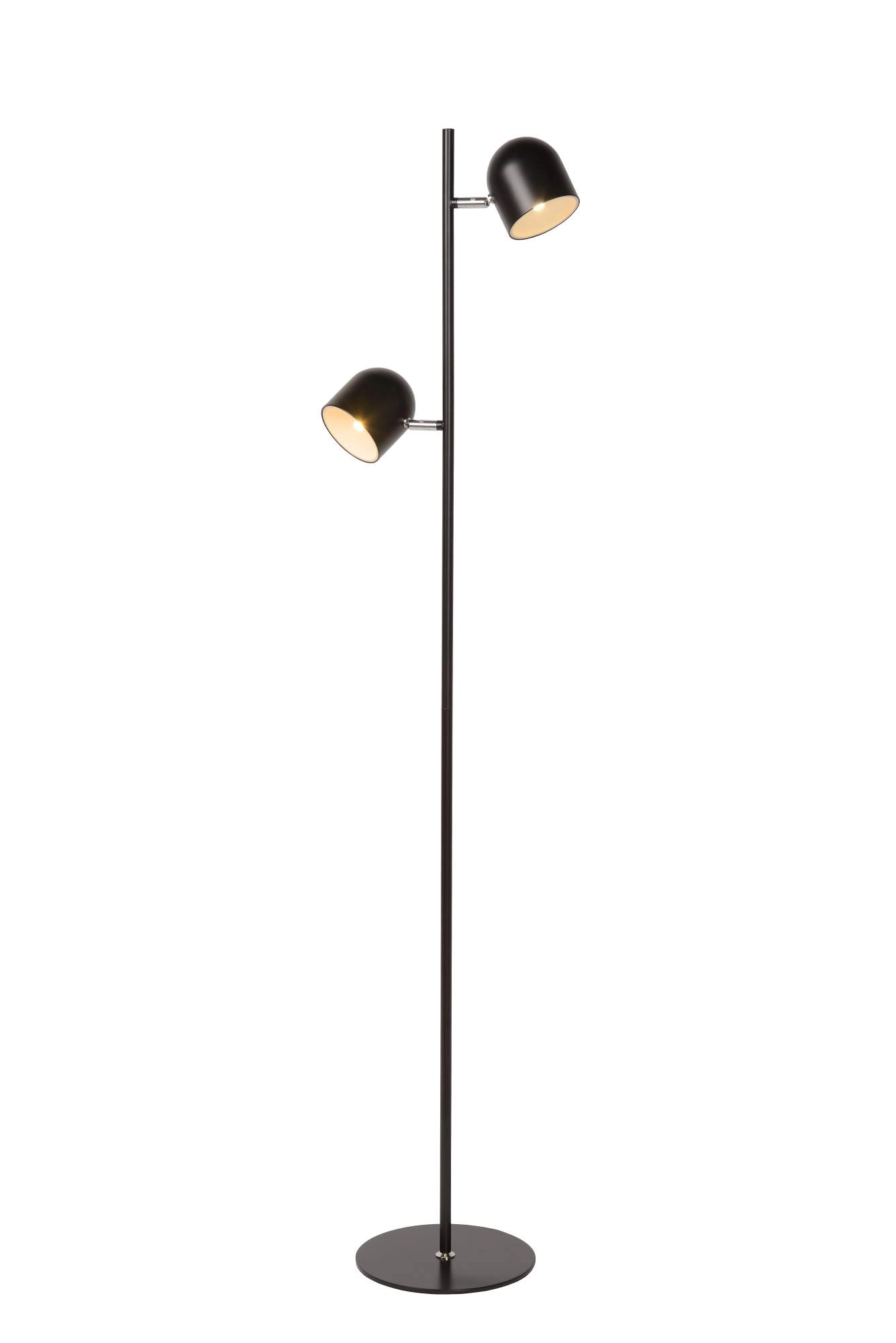 LU 03703/10/30 Lucide SKANSKA - Floor lamp - LED Dim. - 2x5W 3000K - Black