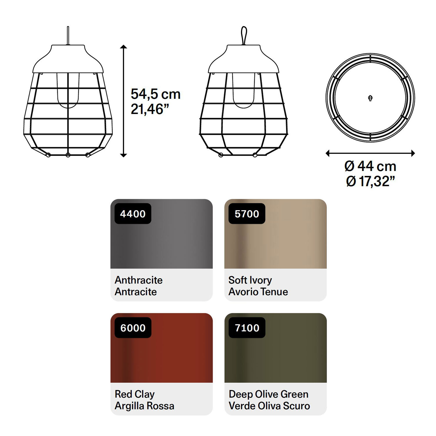 Stitch Medium Bodenlaterne von Lodes