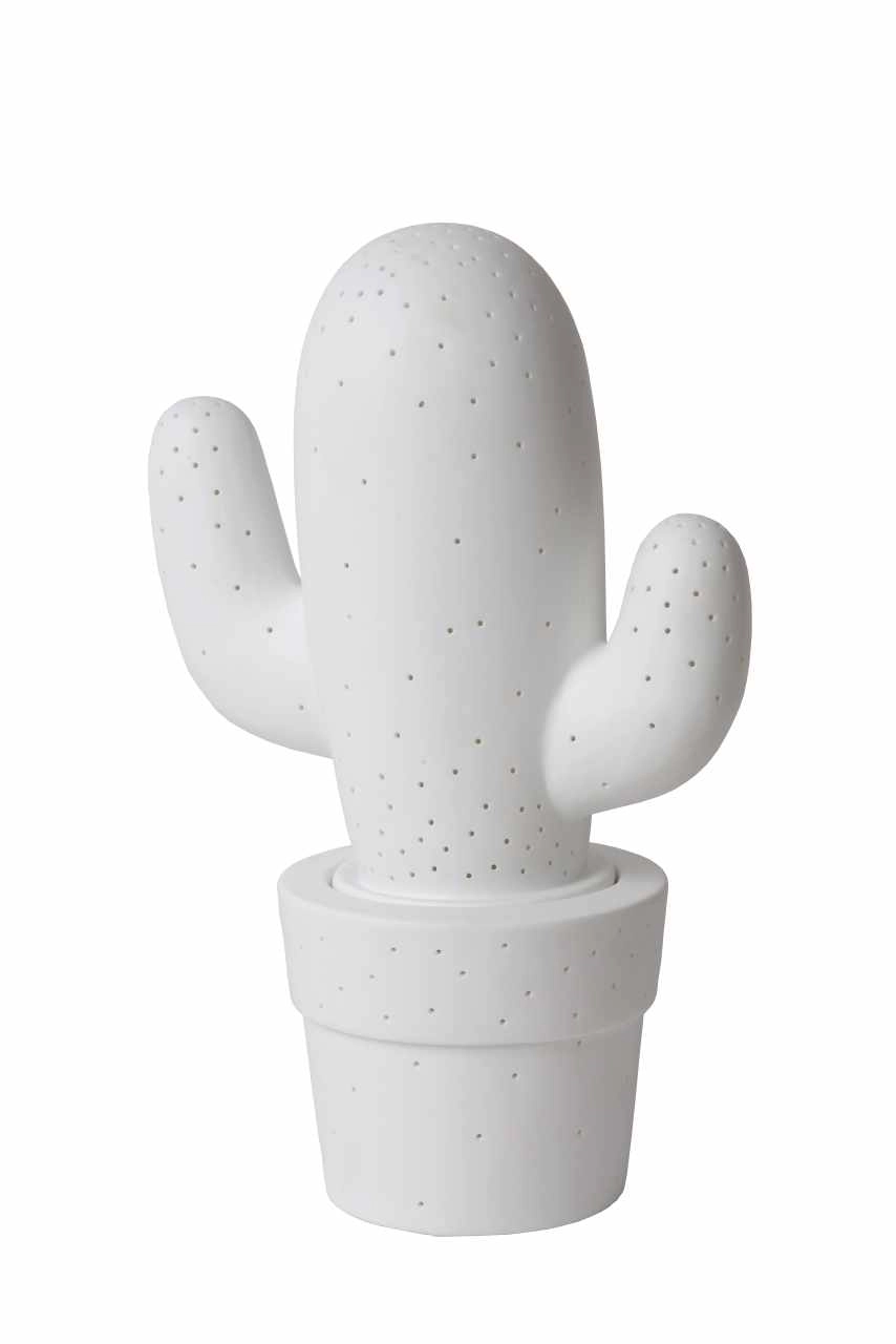 LU 13513/01/31 Lucide CACTUS - Table lamp - 1xE14 - White