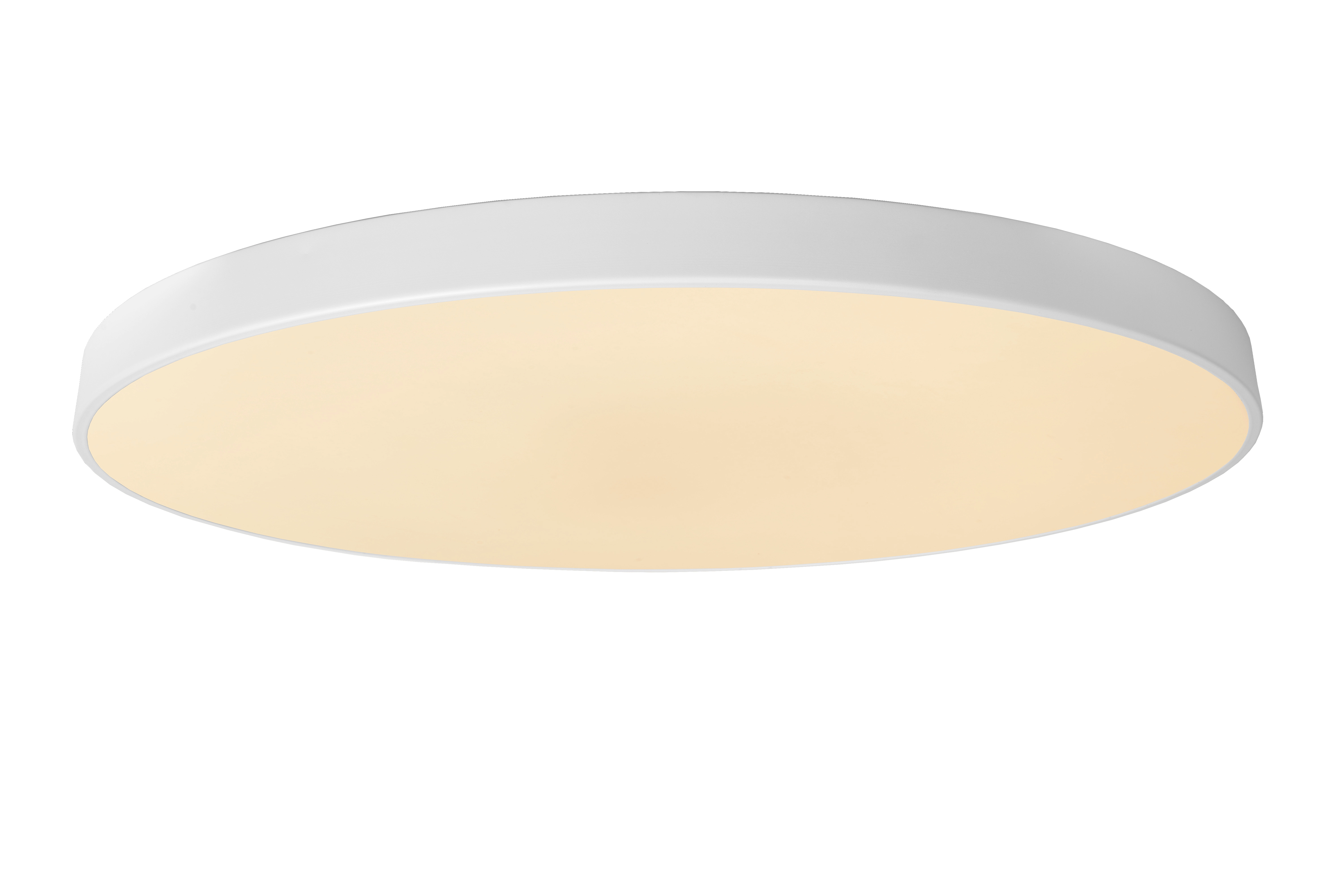 LU 79185/80/31 Lucide UNAR - Flush ceiling light - Ø 80 cm - LED Dim. - 1x80W 2700K - 3 StepDim - Wh
