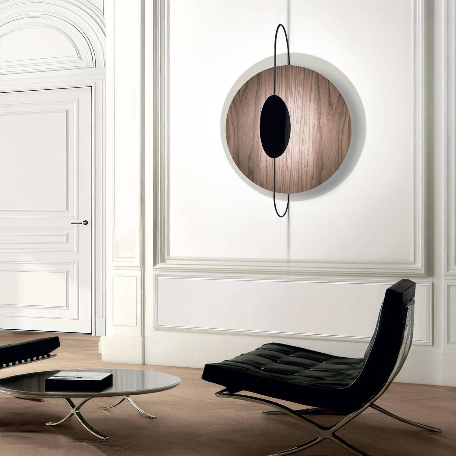 Eterea Holz Wand/Deckenlampe von Icone
