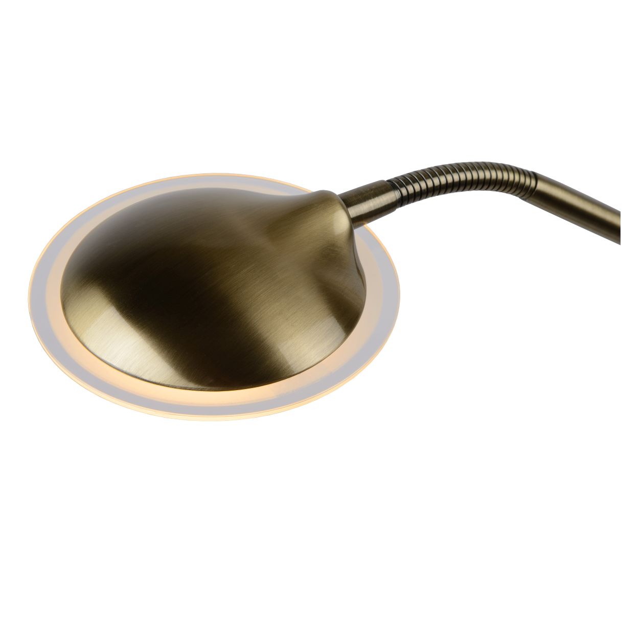 LU 19792/24/03 Lucide CHAMPION-LED - Floor reading lamp - LED Dim. - 3000K - Bronze