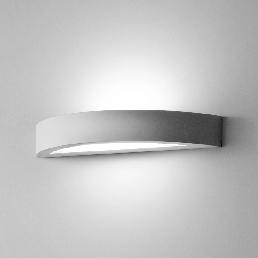 Arco LED Wandleuchte aus Gips von Isy Luce