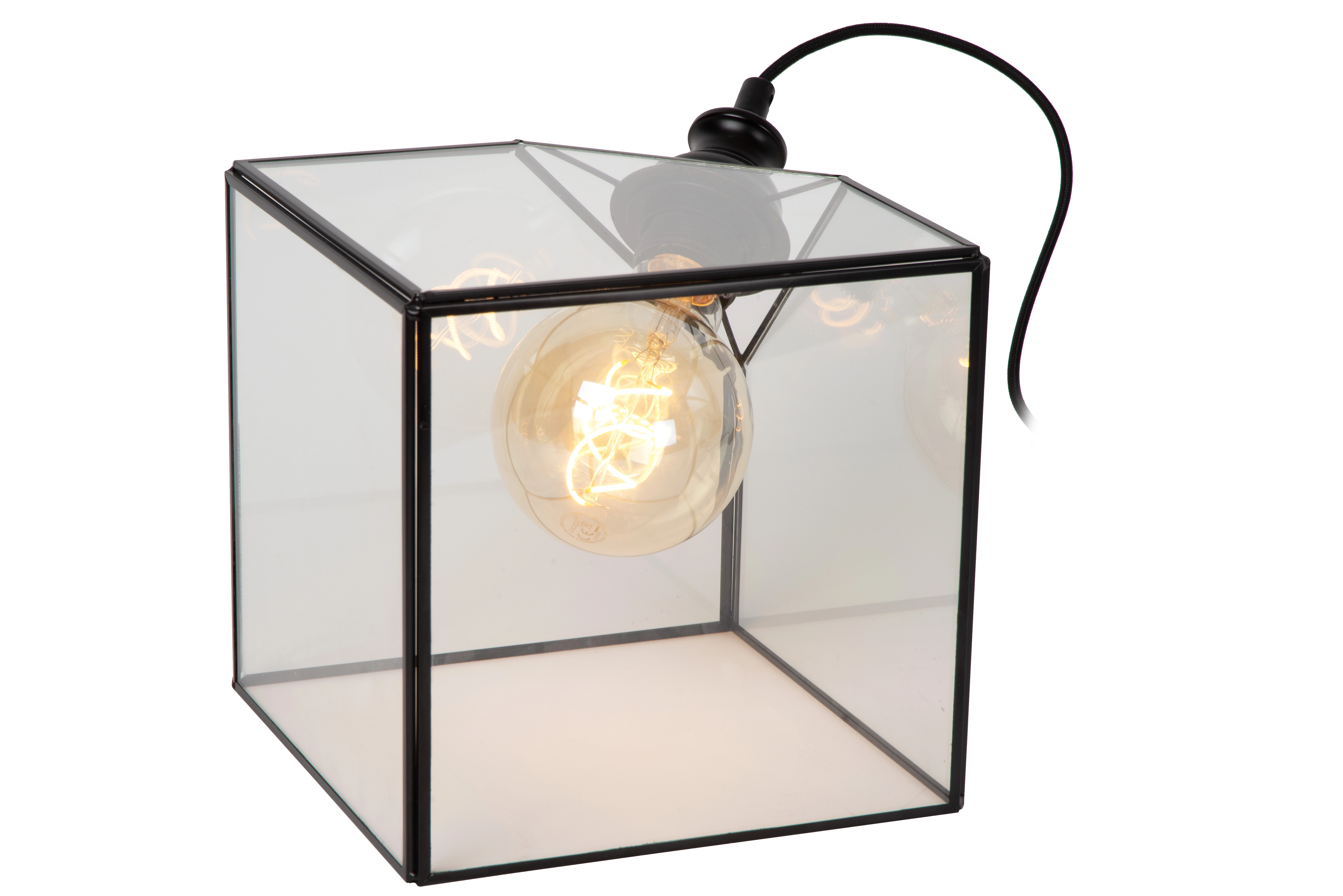 LU 10518/20/60 Lucide DAVOS - Table lamp - 1xE27 - Transparant