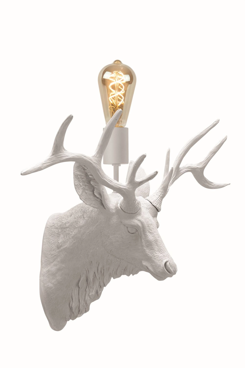 LU 47210/01/31 Lucide EXTRAVAGANZA CARIBOU - Wall light - 1xE27 - White