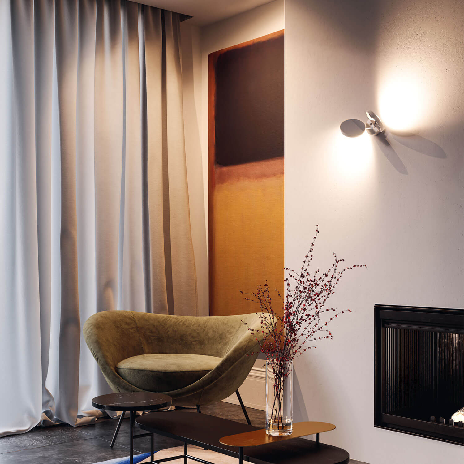 Nautilus Dim-to-Warm lamp by Lodes