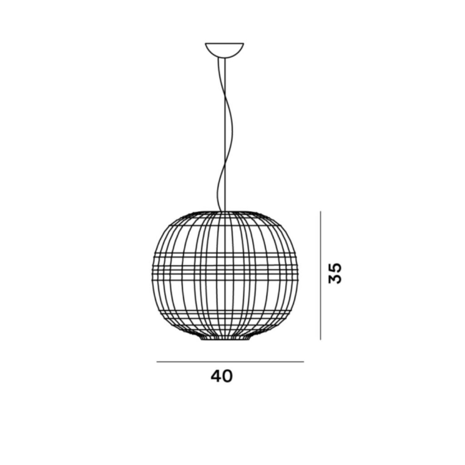 Tartan Hängeleuchte von Foscarini