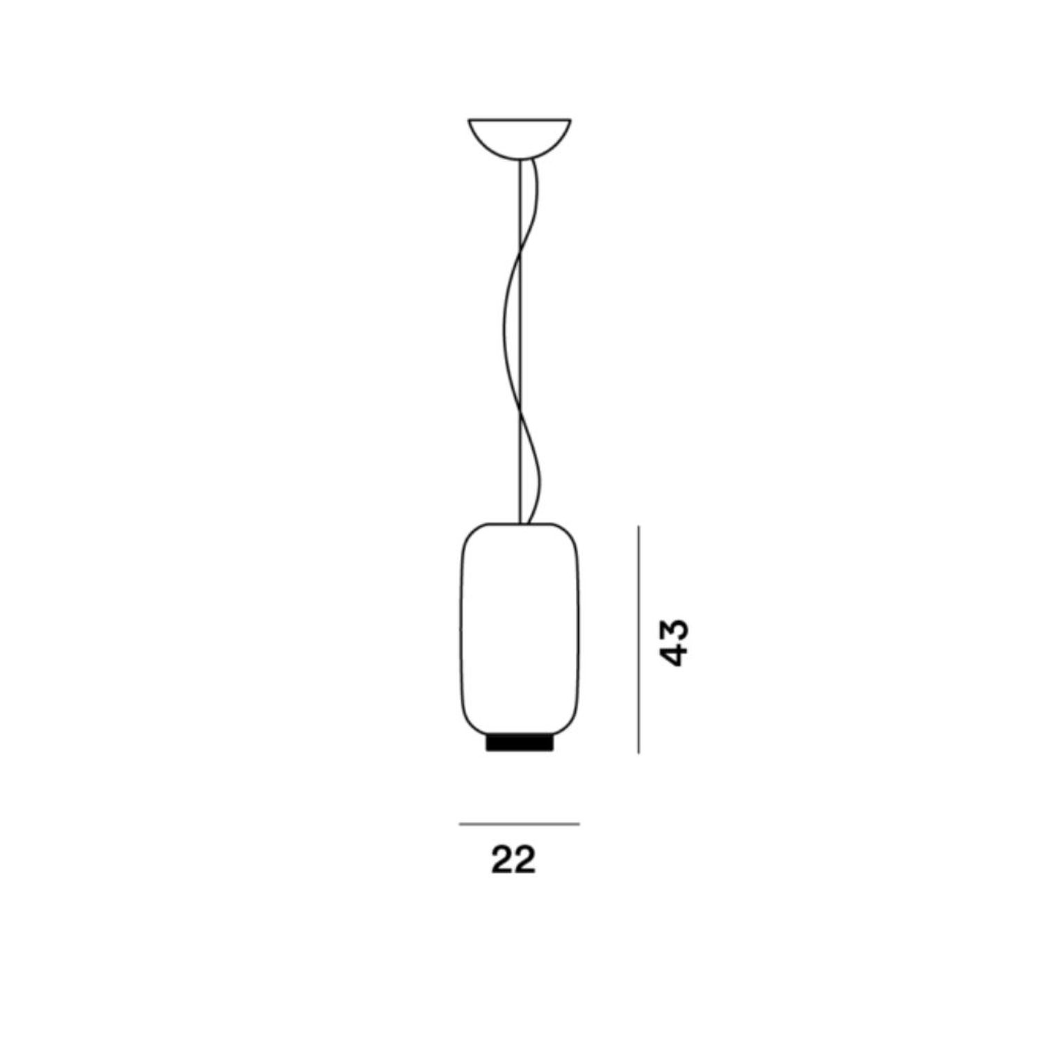 Chouchin reverse 2 Hängeleuchte von Foscarini