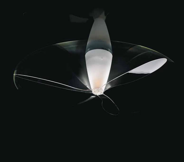 Lampada design sospensione ventilatore Luceplan Blow