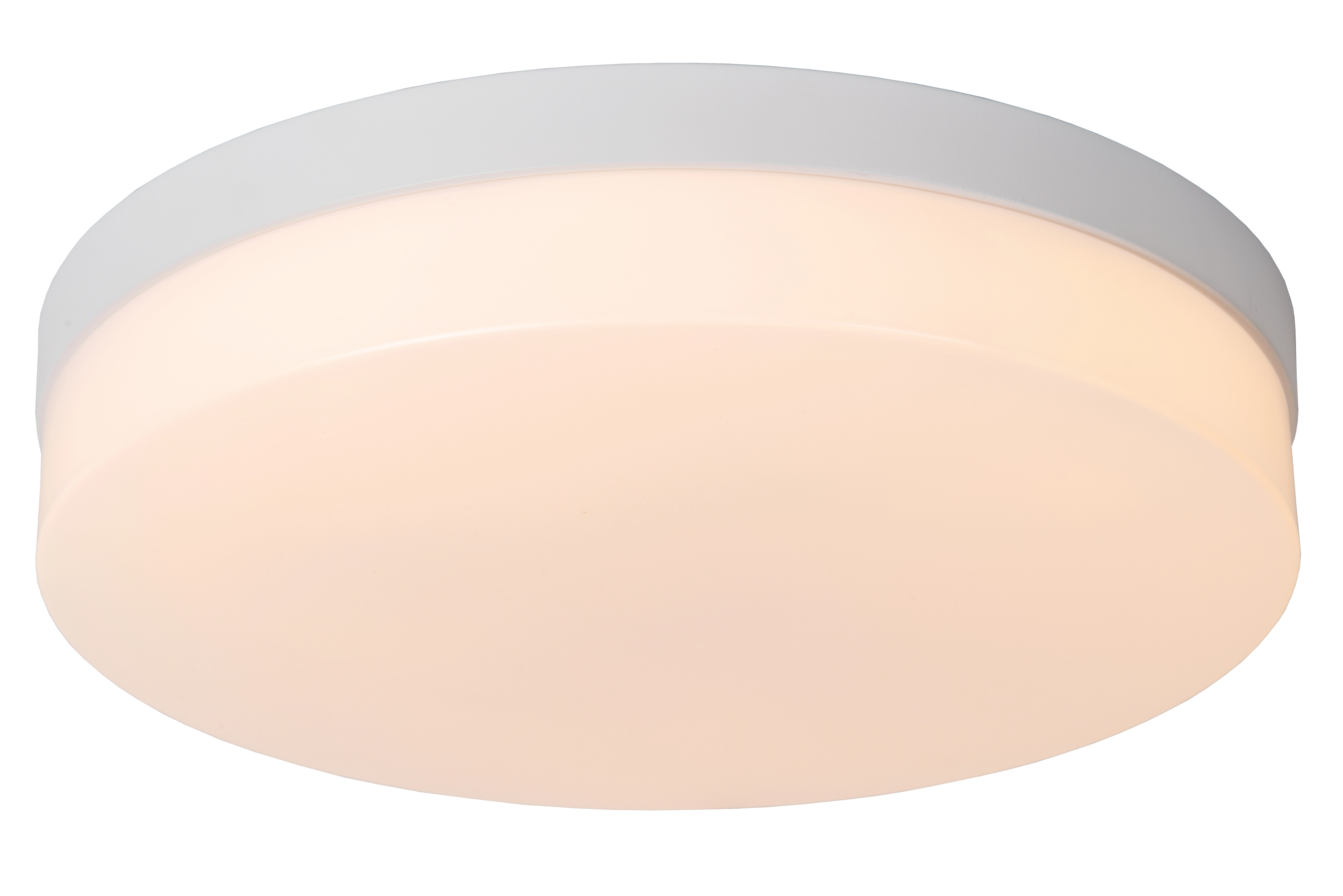 LU 79111/36/31 Lucide BISKIT - Flush ceiling light Bathroom - Ø 34,5 cm - LED - 1x24W 2700K - IP44 -