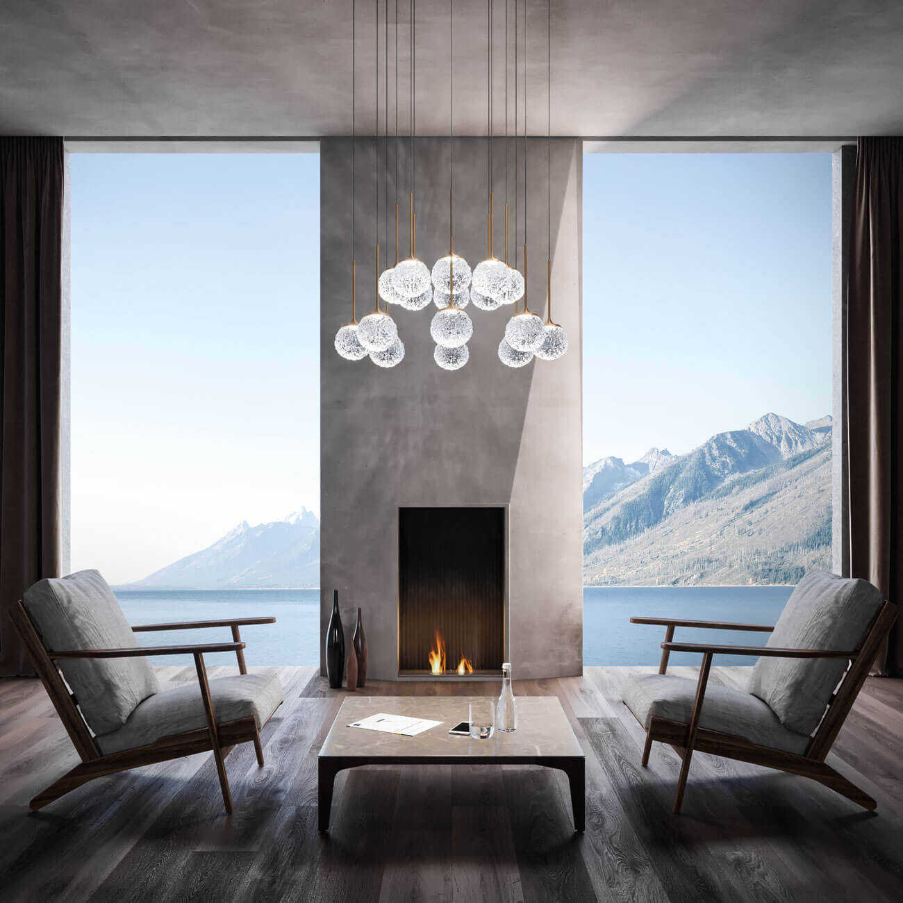 Cristalglob LED Pendellampe von Icone